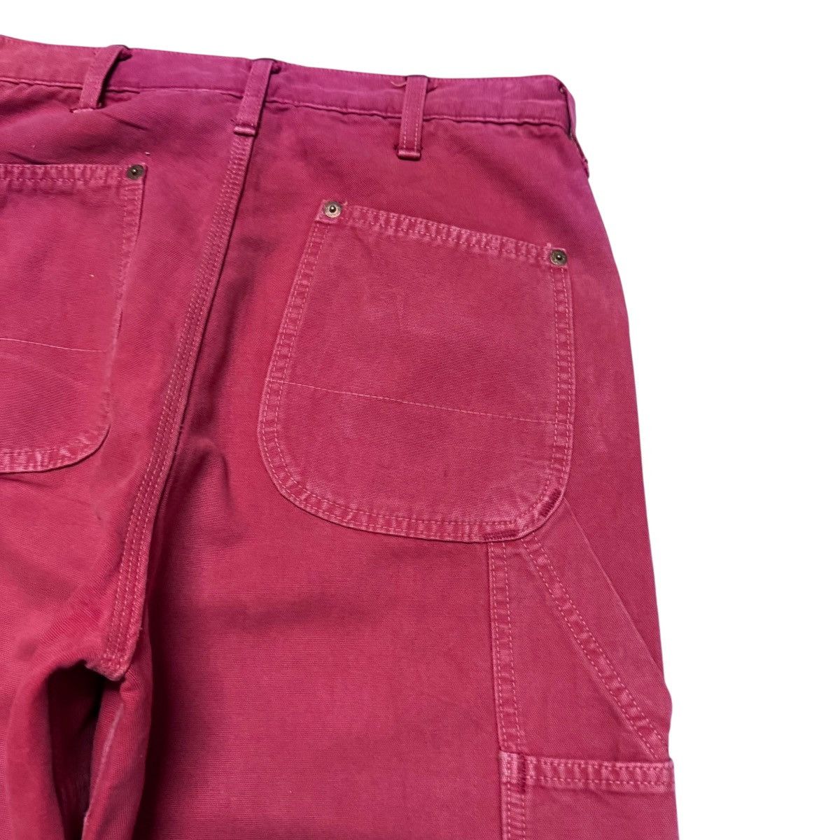 45rpm Vintage 45rpm Double Knee Red Carpenter Pants Size US 29 - 11 Thumbnail