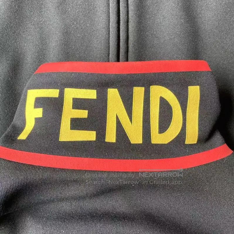 Fendi Fendi Black Cotton Jacket for Men, Size XL . Size US XL / EU 56 / 4 - 6 Thumbnail