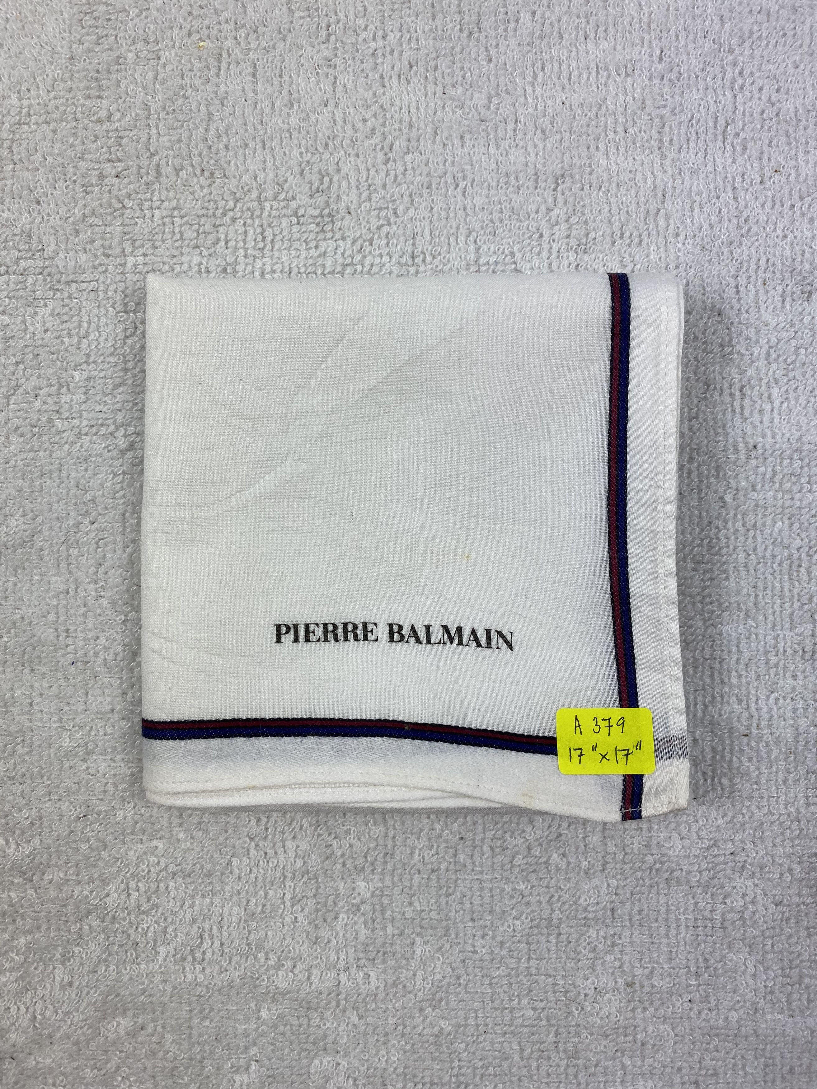 Pierre Balmain × Vintage Pierre Balmain Handkerchief / Bandana / Neckerchief Size ONE SIZE - 6 Thumbnail