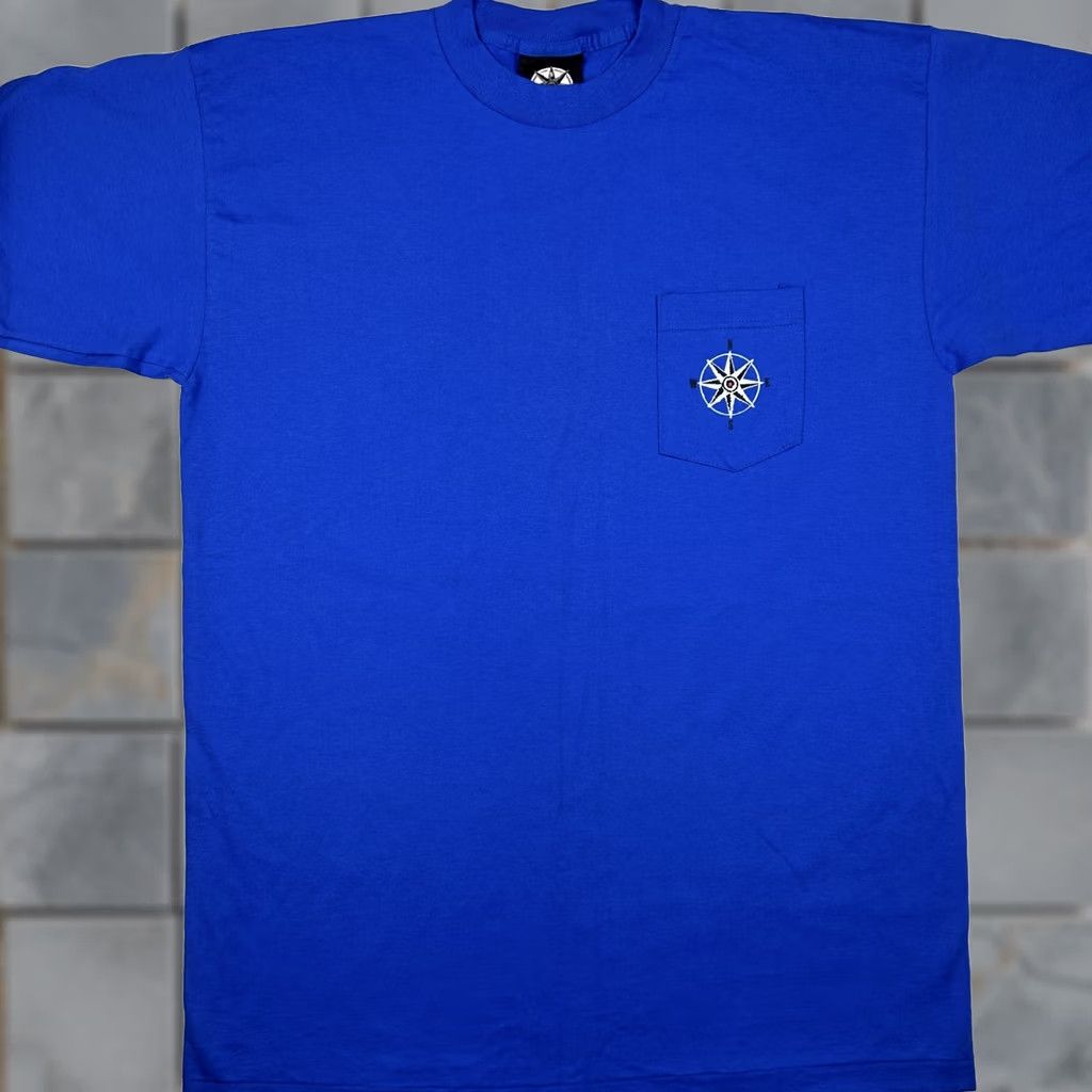 Marlboro NOS Marlboro Ski Pocket T-Shirt XL Men Blue 90s 80s Vintage Short Sleeve Cotton Cigarette Tobacco Shirt Mens Size US XL / EU 56 / 4 - 1 Thumbnail