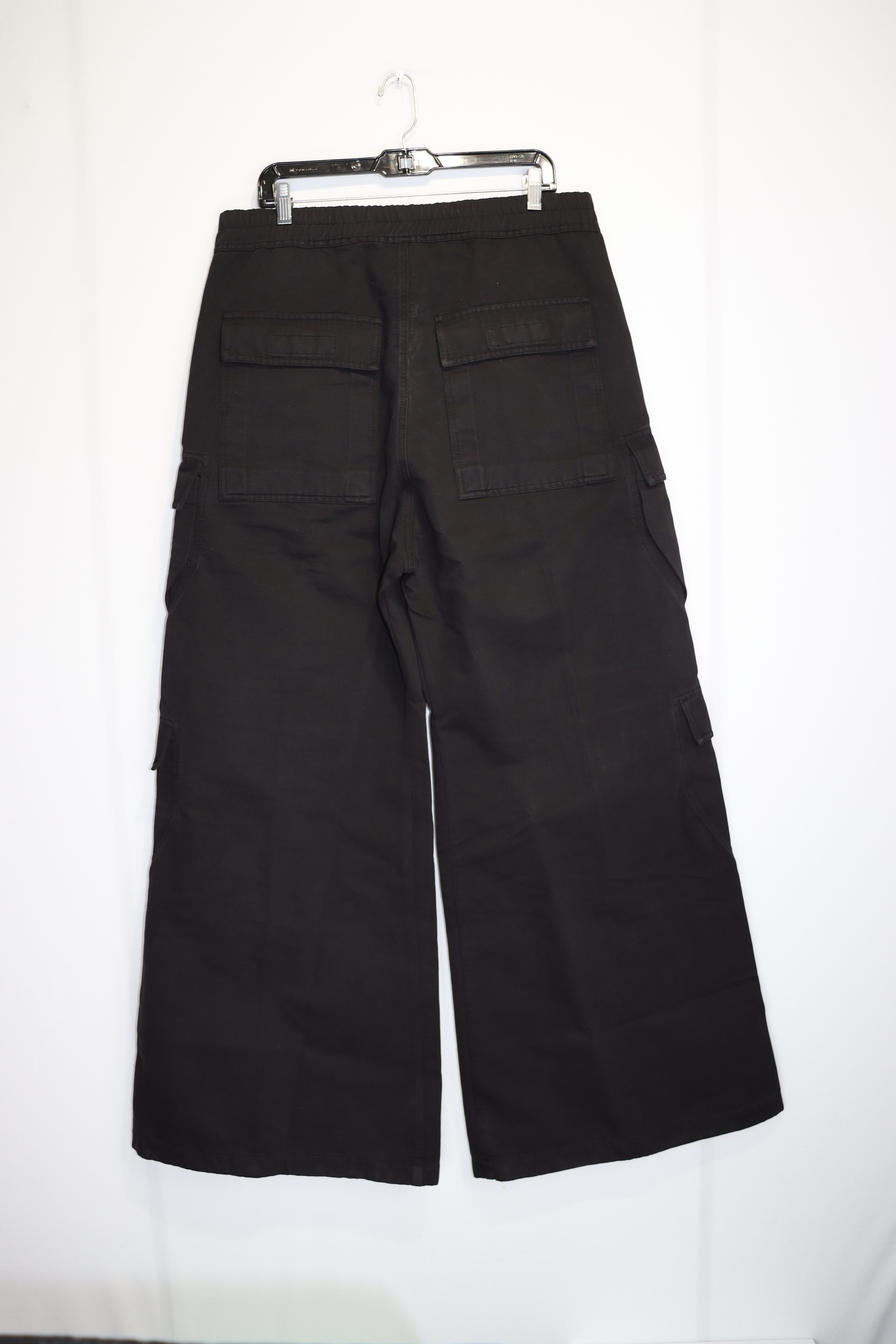 Rick Owens o1rshd1 Double Cargo Jumbo Belas in Black Size US 34 / EU 50 - 9 Thumbnail