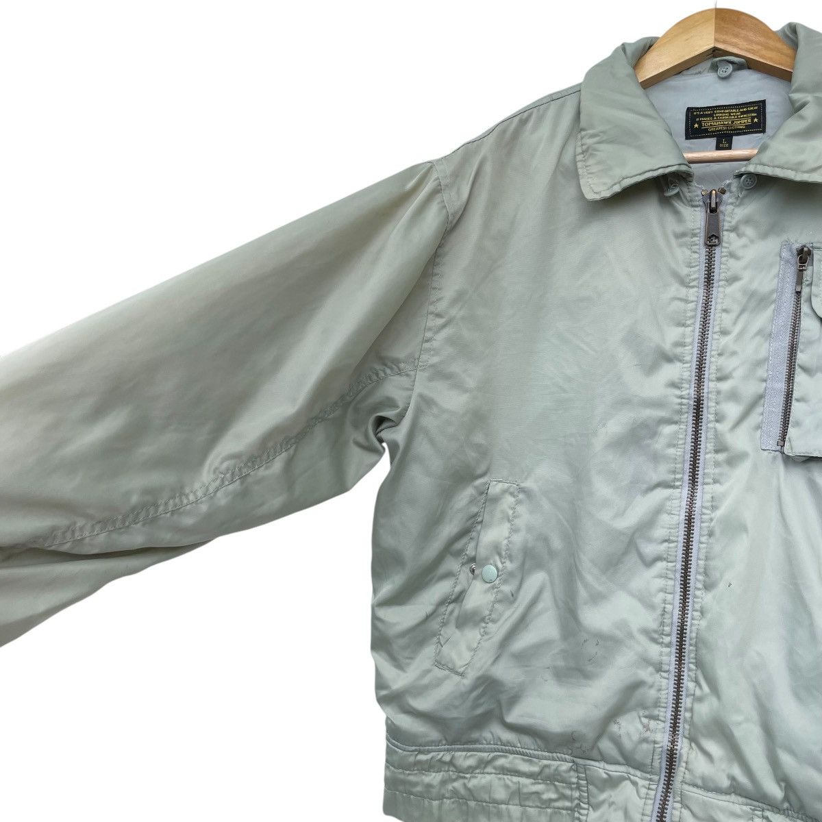 Japanese Brand Vintage Japanese Brand Tomahawk Bomber Jacket Size US L / EU 52-54 / 3 - 3 Thumbnail