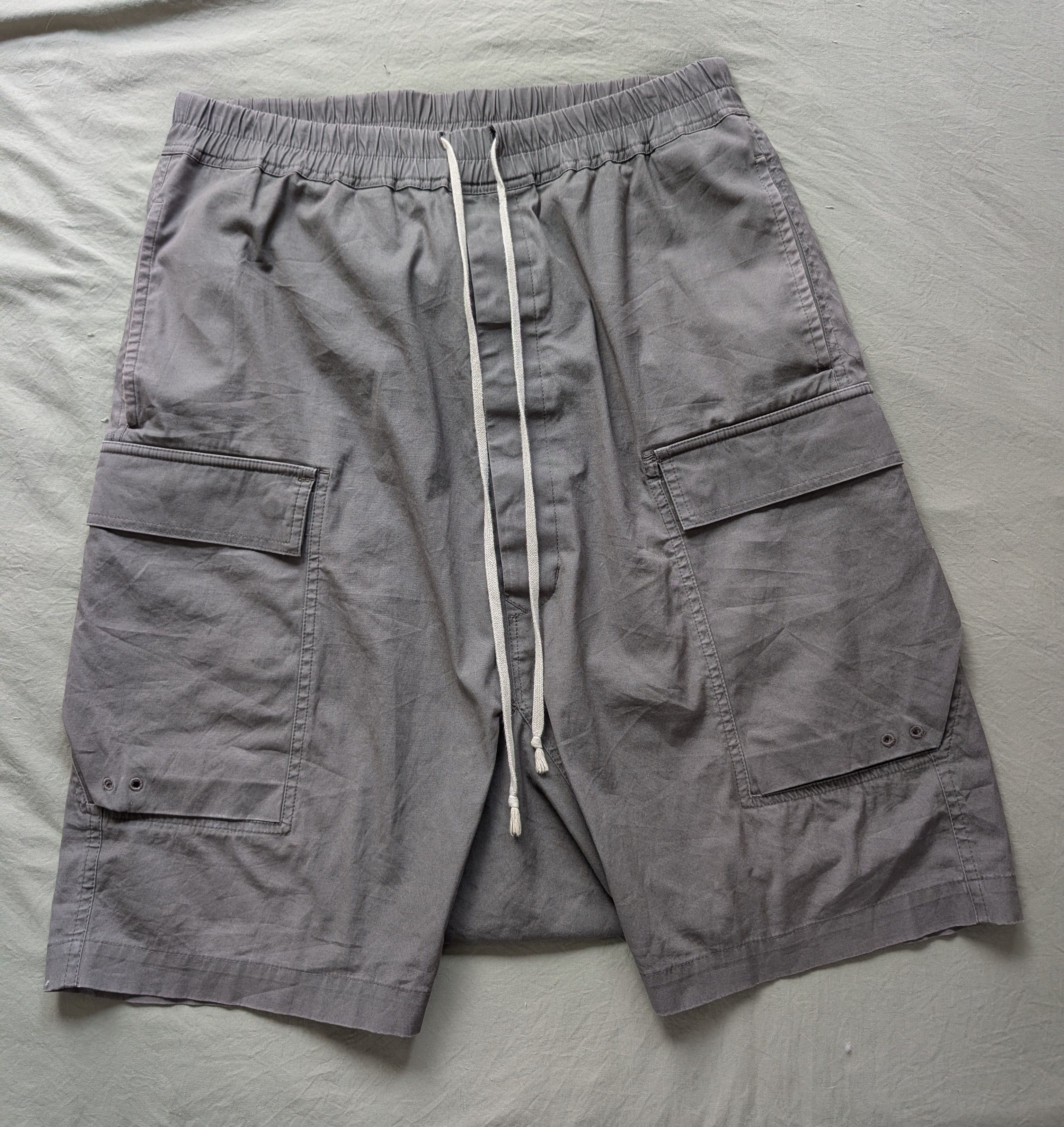 Rick Owens × Rick Owens Drkshdw × Self Edge PODS CARGO SHORTS