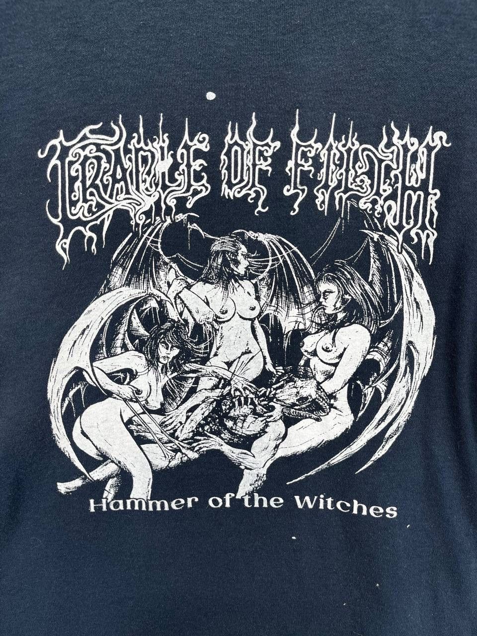 Band Tees Vintage Cradle of Filth Punk Rock Band Tees T Shirts Size US S / EU 44-46 / 1 - 5 Thumbnail