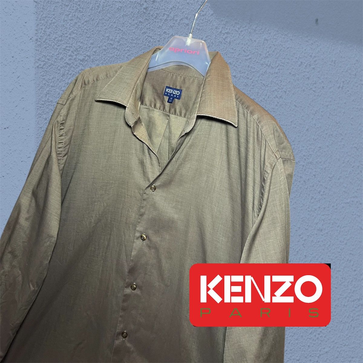 Kenzo offers🤝/ Kenzo Homme Shirt 🔥 Size US L / EU 52-54 / 3 - 1 Thumbnail