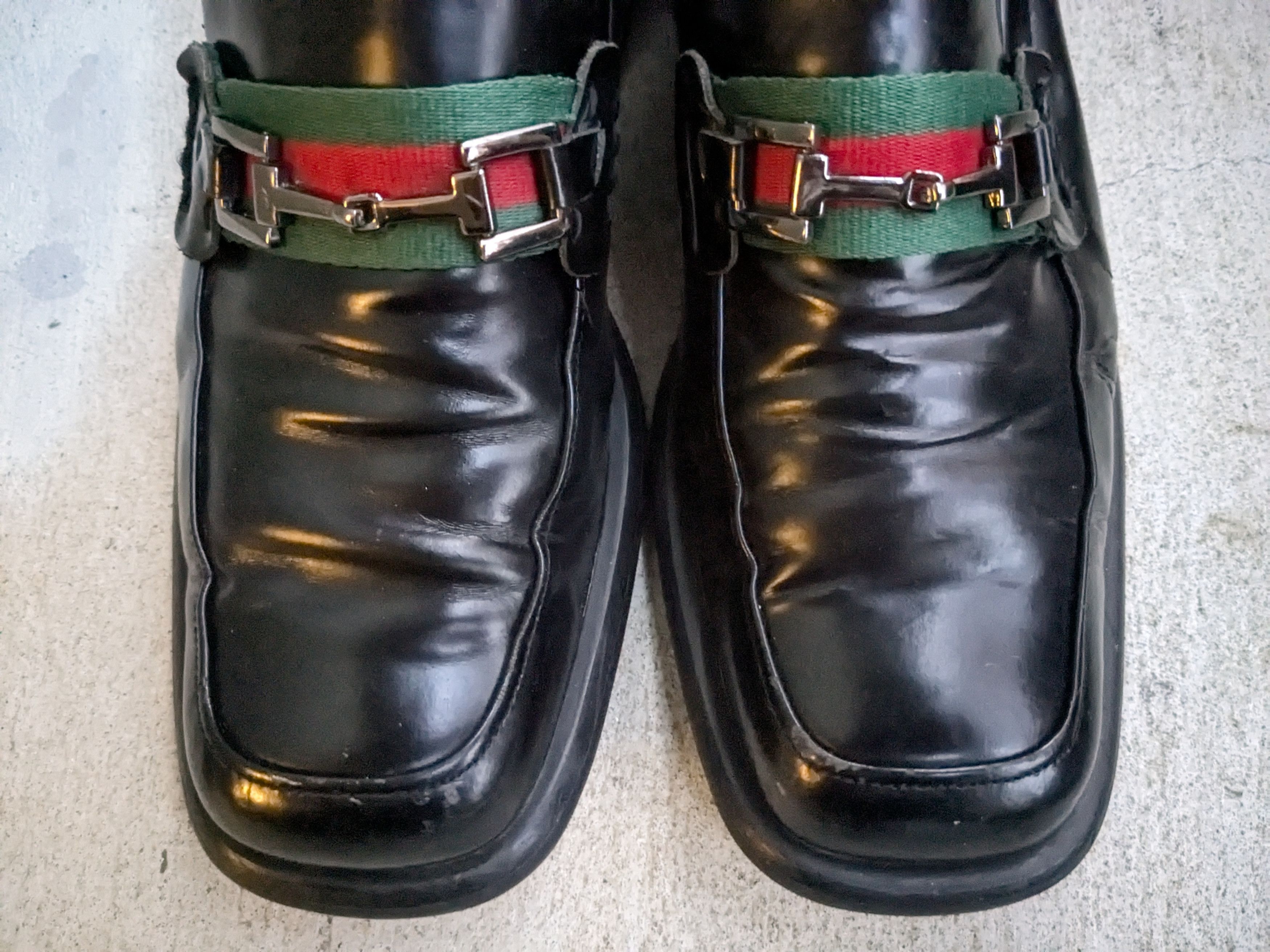 Gucci × Tom Ford Gucci Horsebit Loafers Black Leather 8.5 Snaffle Slip On Size US 8.5 / EU 41-42 - 3 Thumbnail