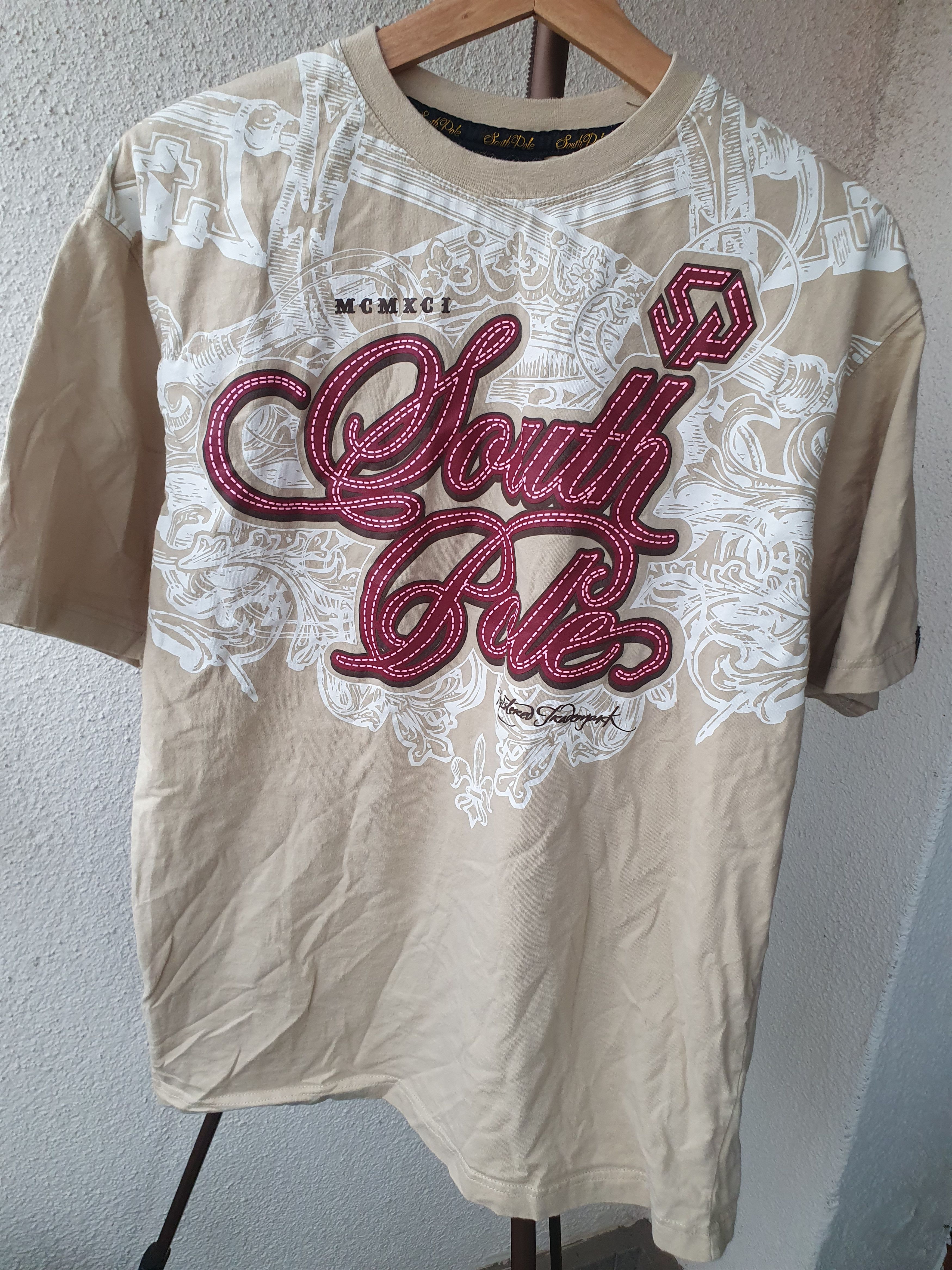 Southpole × Vintage Southpole Puff Print Spell Out Vintage Y2K t-shirt sz M Size US M / EU 48-50 / 2 - 5 Thumbnail