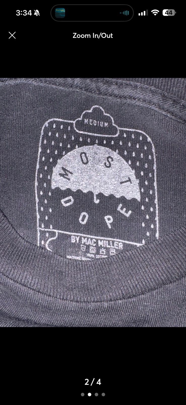 Mac Miller RARE 2015 Most Dope Mac Miller Good AM Tour Size US M / EU 48-50 / 2 - 2 Thumbnail