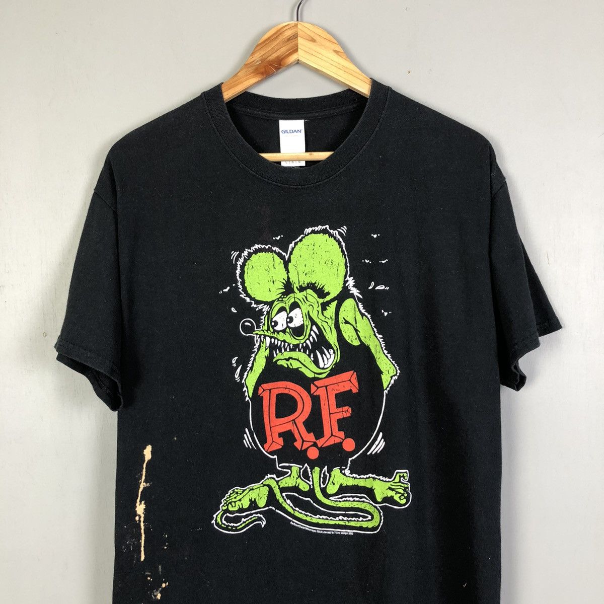 Band Tees Vintage y2k Faded Ratfink Ed Big Daddy Roth Very Rare Tshirt Size US L / EU 52-54 / 3 - 3 Thumbnail