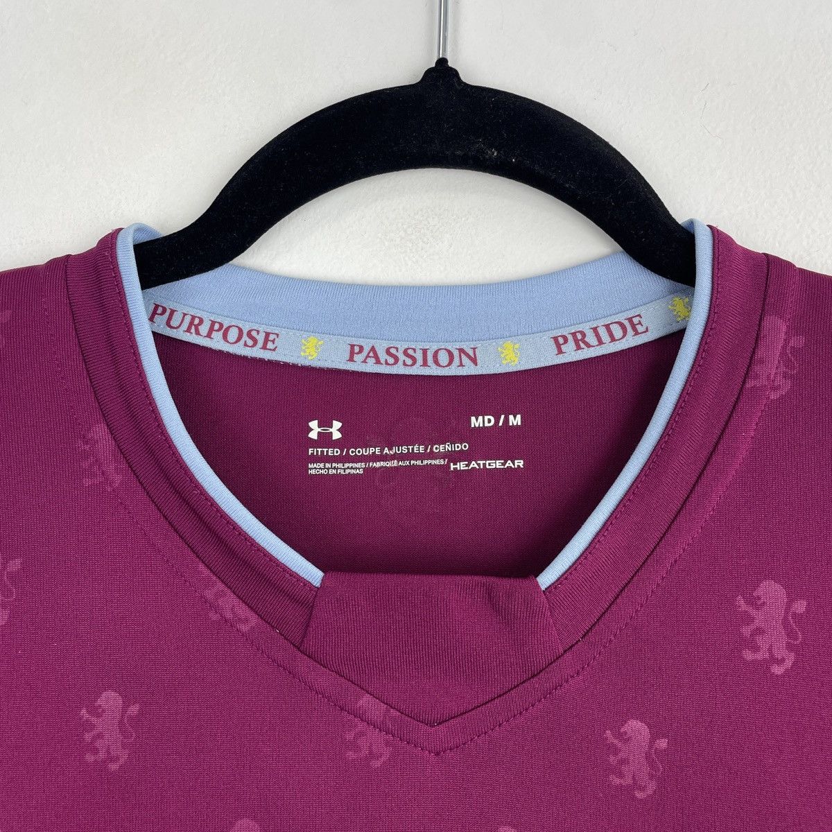 Under Armour Aston Villa Home Jersey Under Armour Shirt 2017/2018 Size US M / EU 48-50 / 2 - 4 Thumbnail