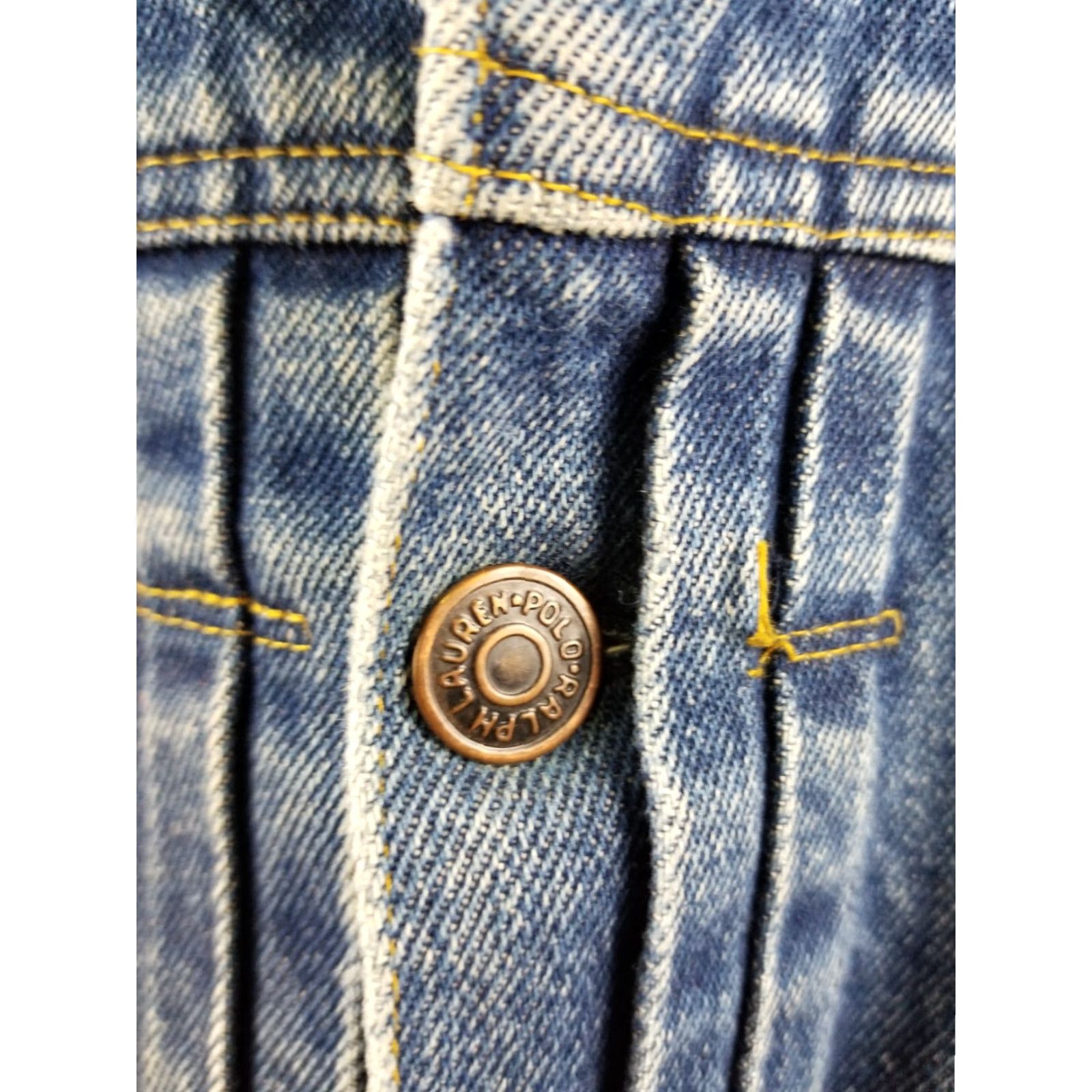 Polo Ralph Lauren VINTAGE Polo Ralph Lauren Denim Jacket Women’s 8 One Pocket Floral Lining 80's SZ L Blue Jacket Womens 8 Denim Pockets Classic Jacket Size L / US 10 / IT 46 - 3 Thumbnail