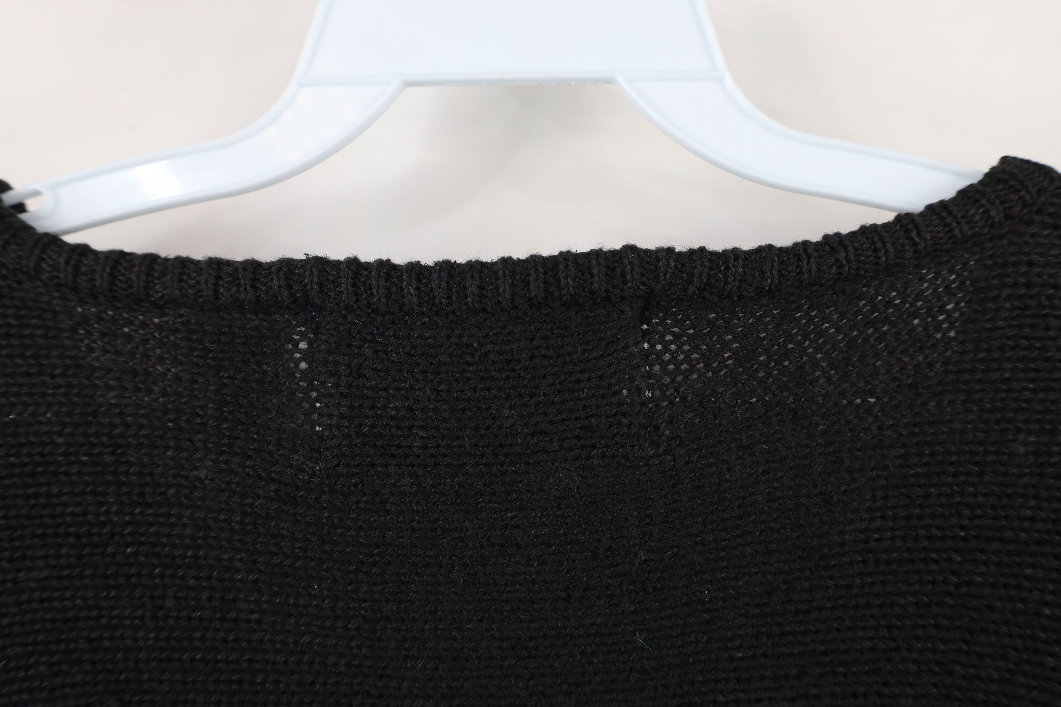 Vintage Deadstock Vintage 90s Streetwear Sequin Knit Sweater Black Size 3XL / US 20-22 - 11 Thumbnail