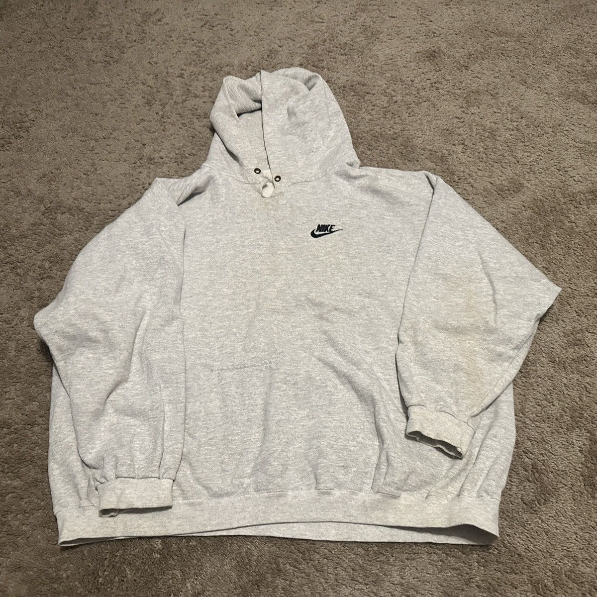 Nike 90s Vintage Nike Hoodie Made in Usa Size US XXL / EU 58 / 5 - 1 Thumbnail