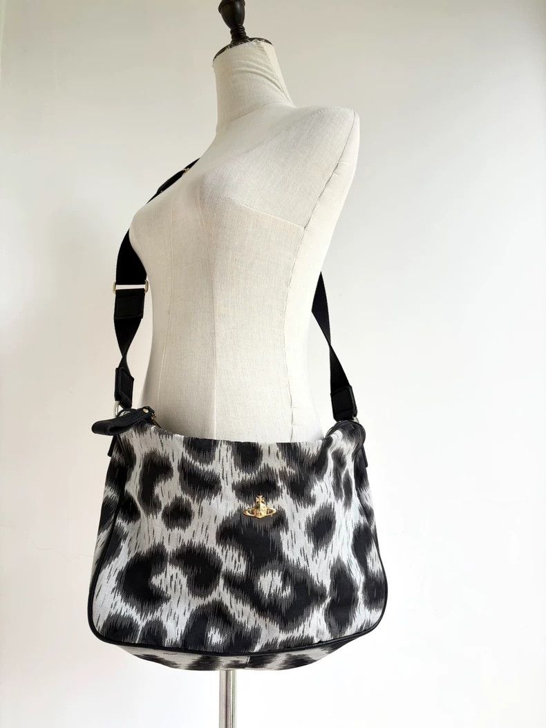Vivienne Westwood Vivienne Westwood Leopard Print Crossbody Bag - dmc Size ONE SIZE - 1 Thumbnail