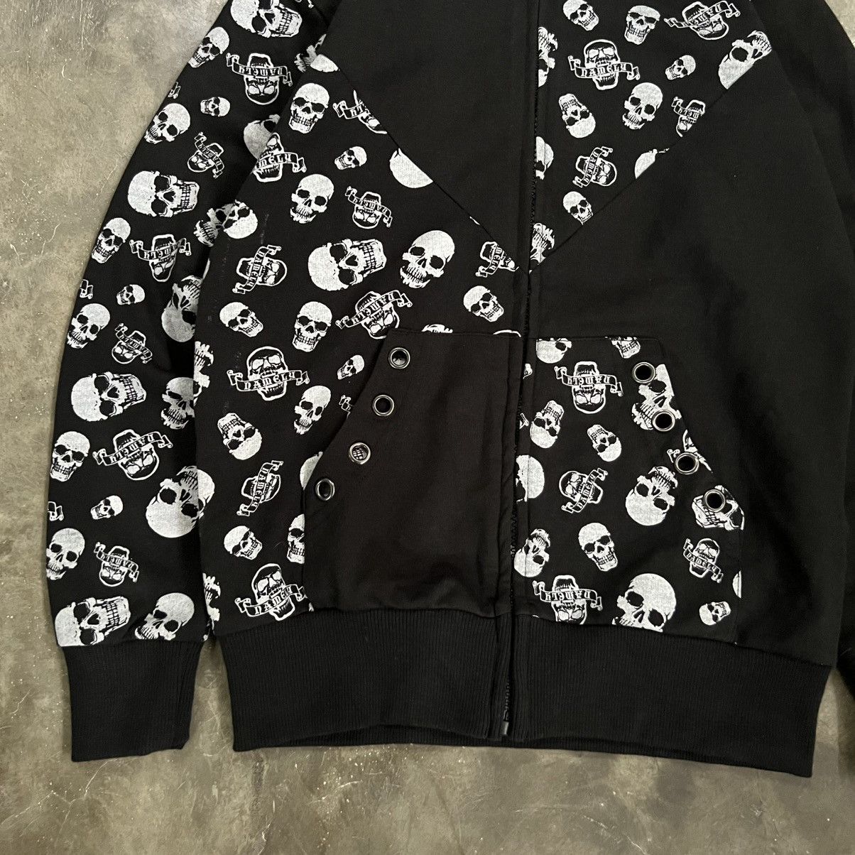 Seditionaries If six was nine style skull zip hoodie Size US XS / EU 42 / 0 - 4 Thumbnail