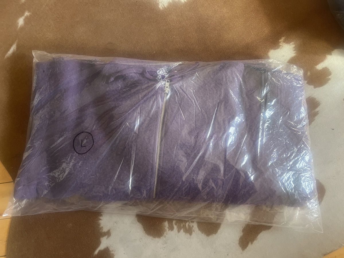 Supreme × Vintage SUPREME PILLED ZIP UP HOODED SWEATSHIRT DUSTY PURPLE Size US L / EU 52-54 / 3 - 3 Thumbnail