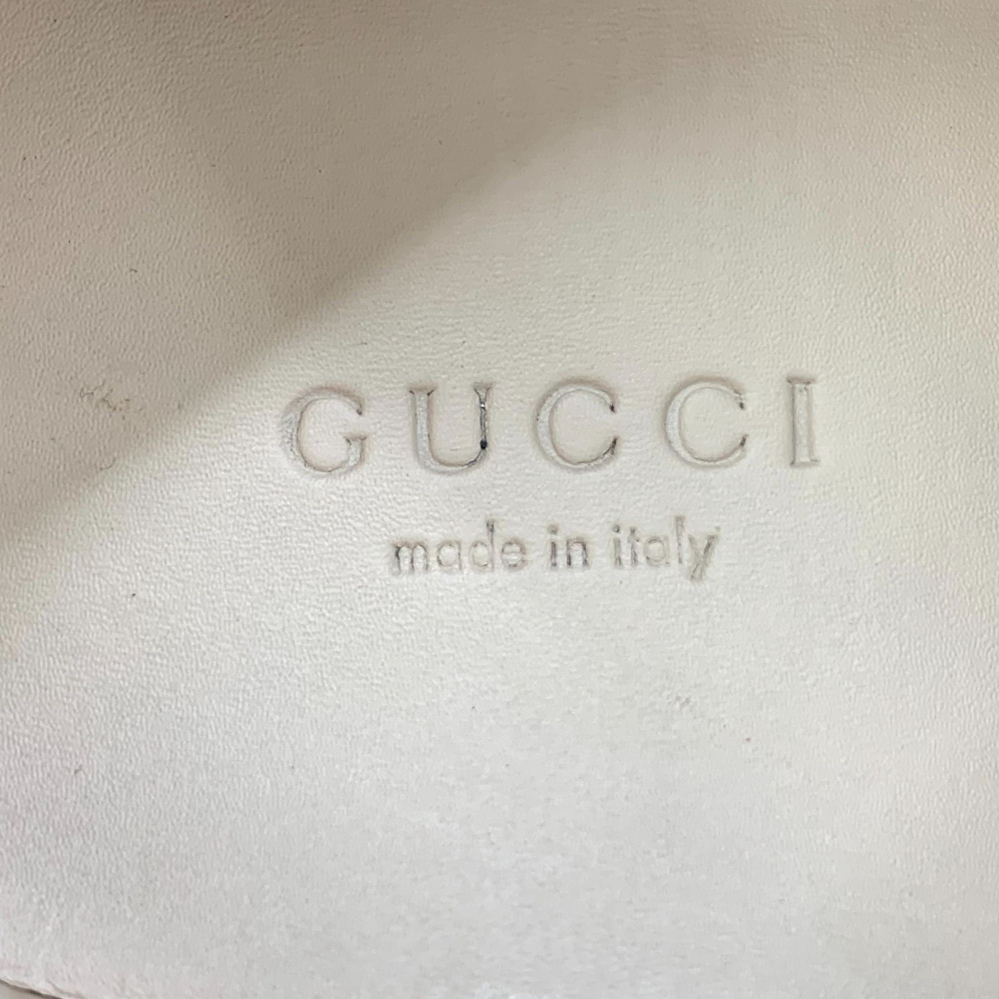 Gucci Gucci Ace Series GG Monogram Sneakers Womens Size 35 Beige/R Size US 5 / IT 35 - 2 Thumbnail