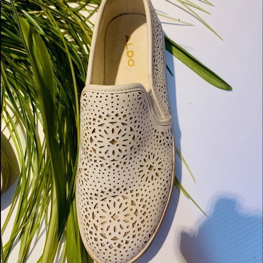 Aldo Aldo white sneakers size 6.5 Size US 6.5 / IT 36.5 - 2 Thumbnail