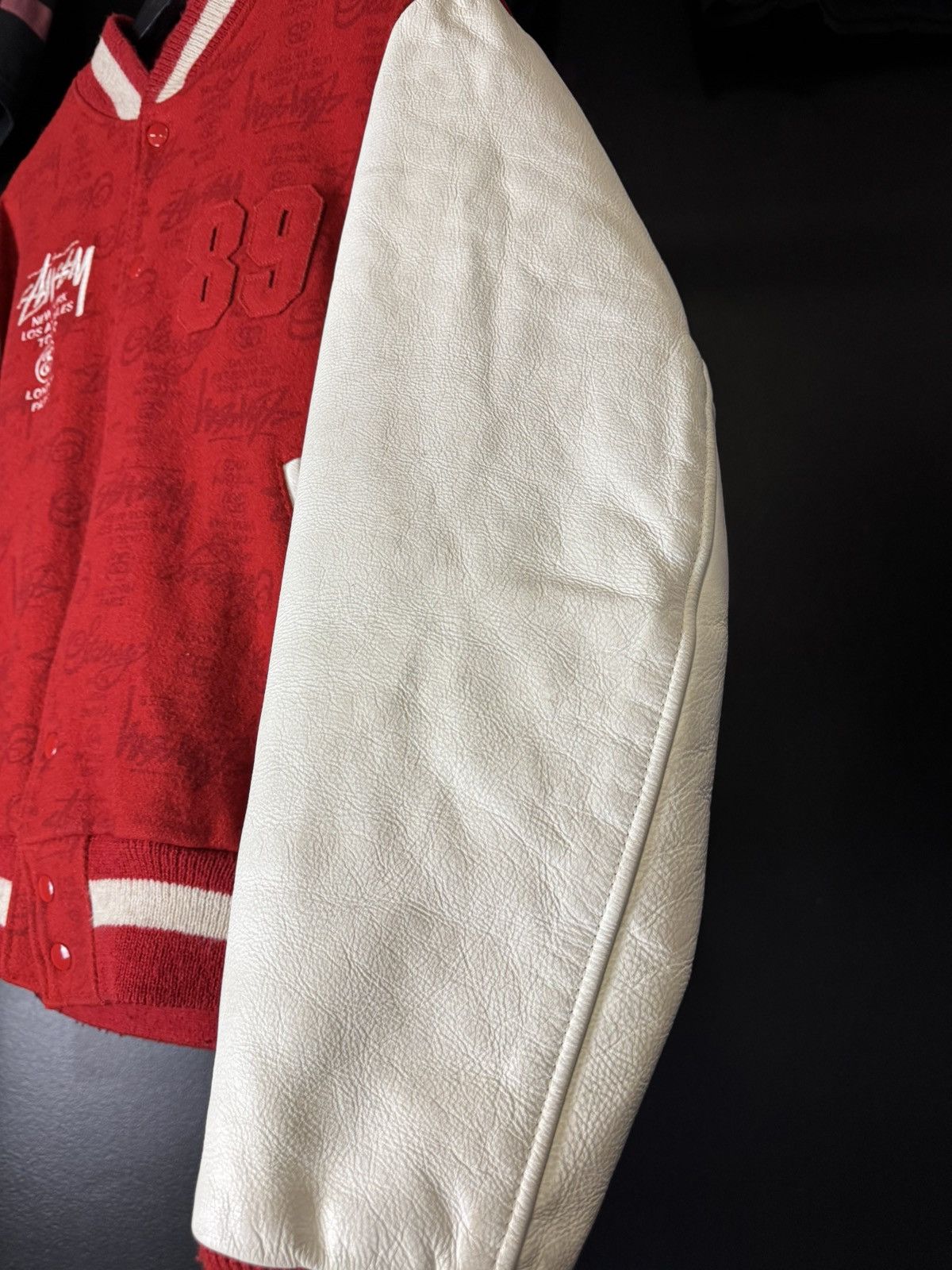 Stussy Vintage stussy world tour varsity jacket 783/1000 RARE Size US L / EU 52-54 / 3 - 7 Thumbnail