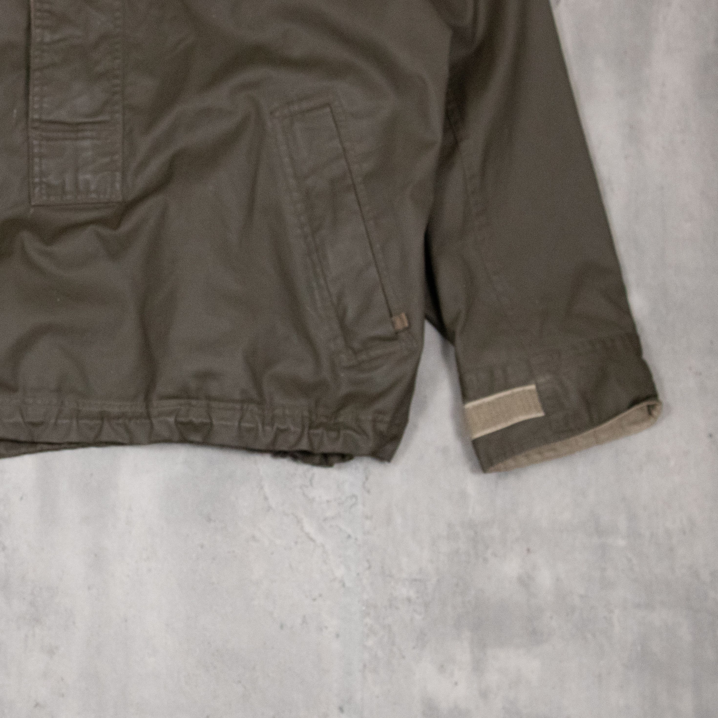 Gap Vintage VTG 1990's Gap Faux Leather Brown Anorak Jacket Size US S / EU 44-46 / 1 - 3 Thumbnail
