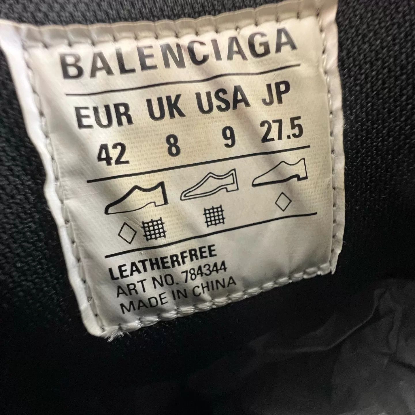 Balenciaga Balenciaga 10xl gray size 42 new Size US 9 / EU 42 - 8 Thumbnail