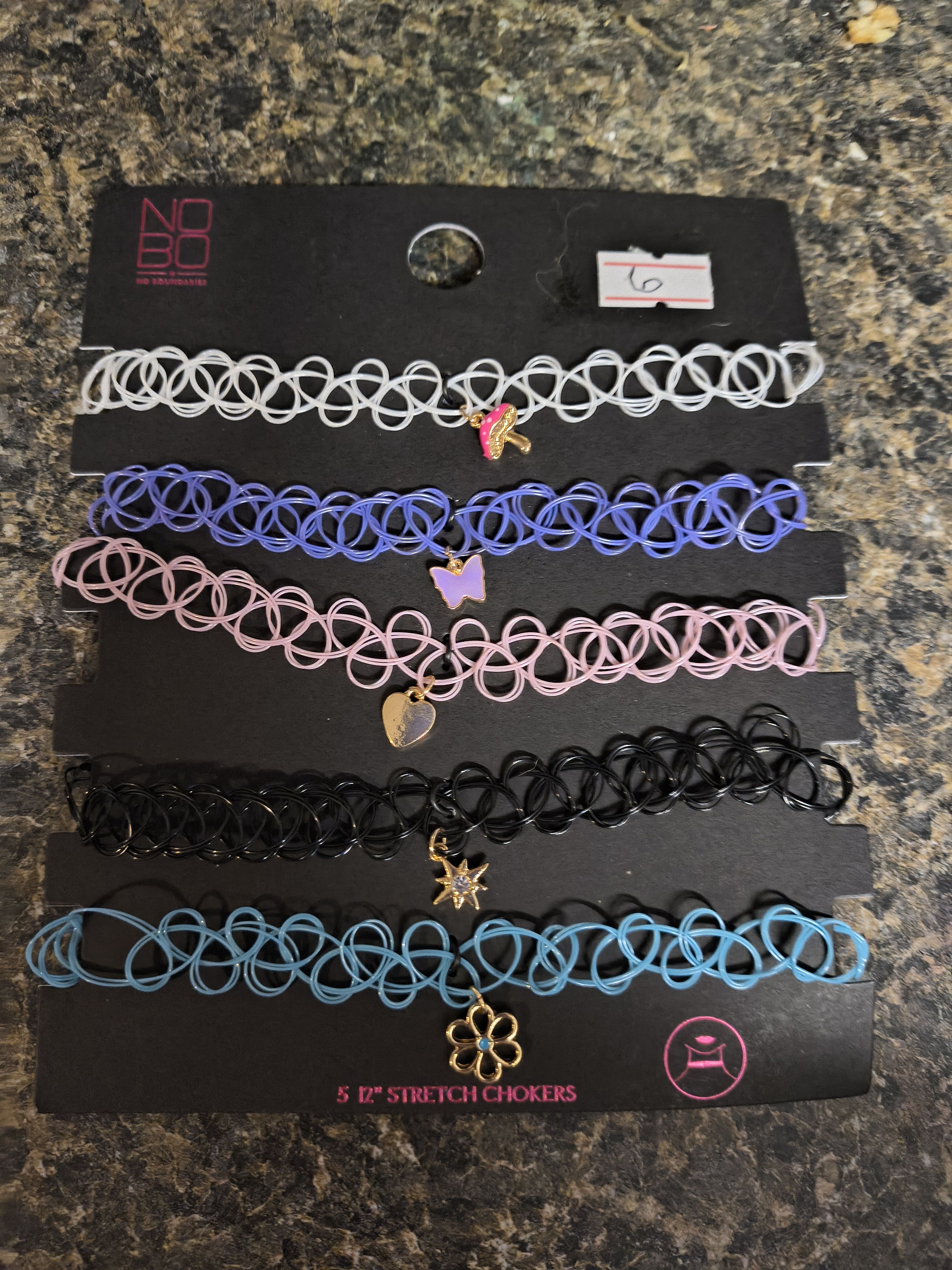 Other 5 12" stretch chokers Size ONE SIZE - 1 Thumbnail