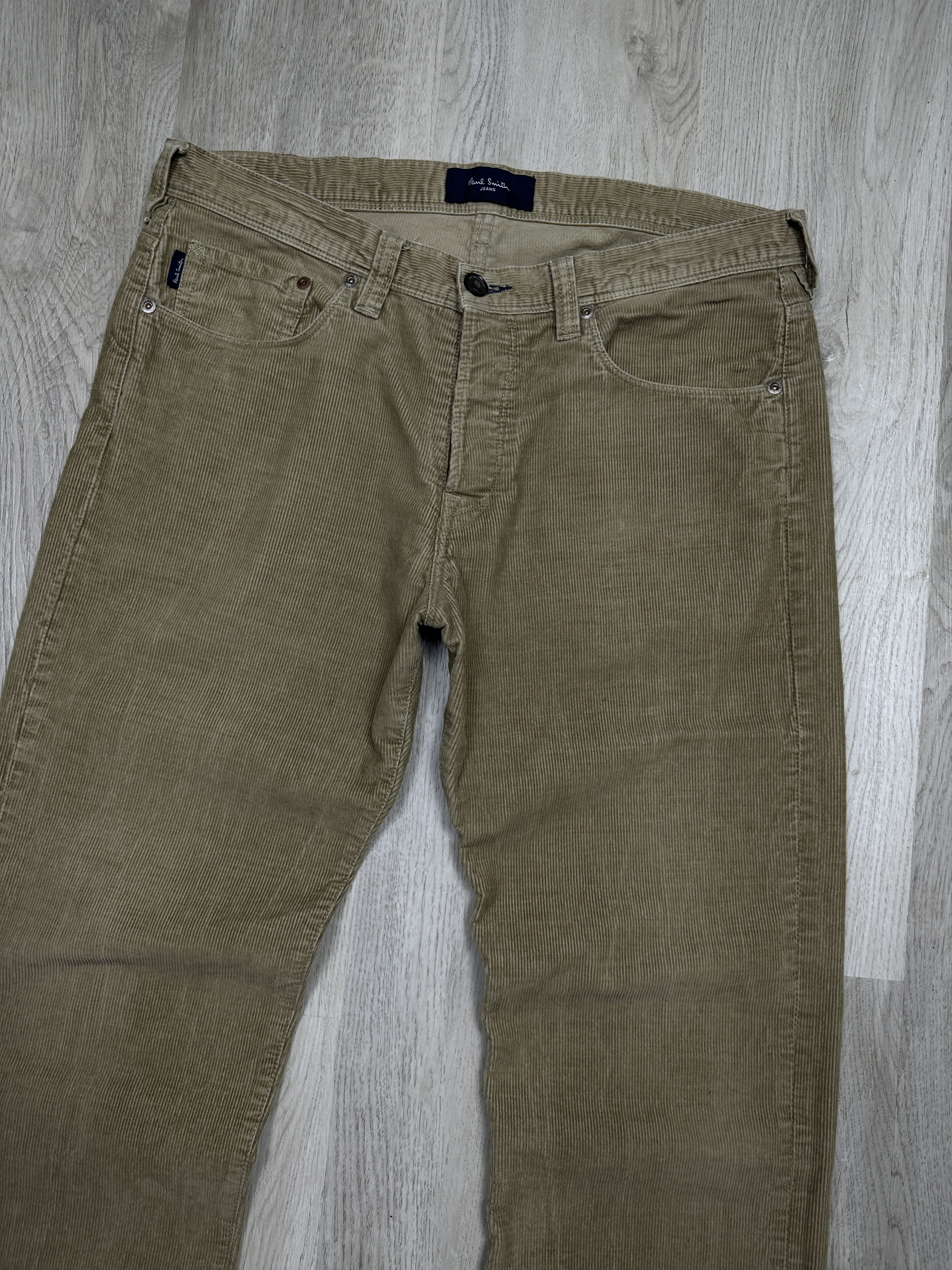 Paul Smith × Vintage Paul Smith Jeans Mens Corduroy Denim Pants Jeans Size US 32 / EU 48 - 2 Thumbnail