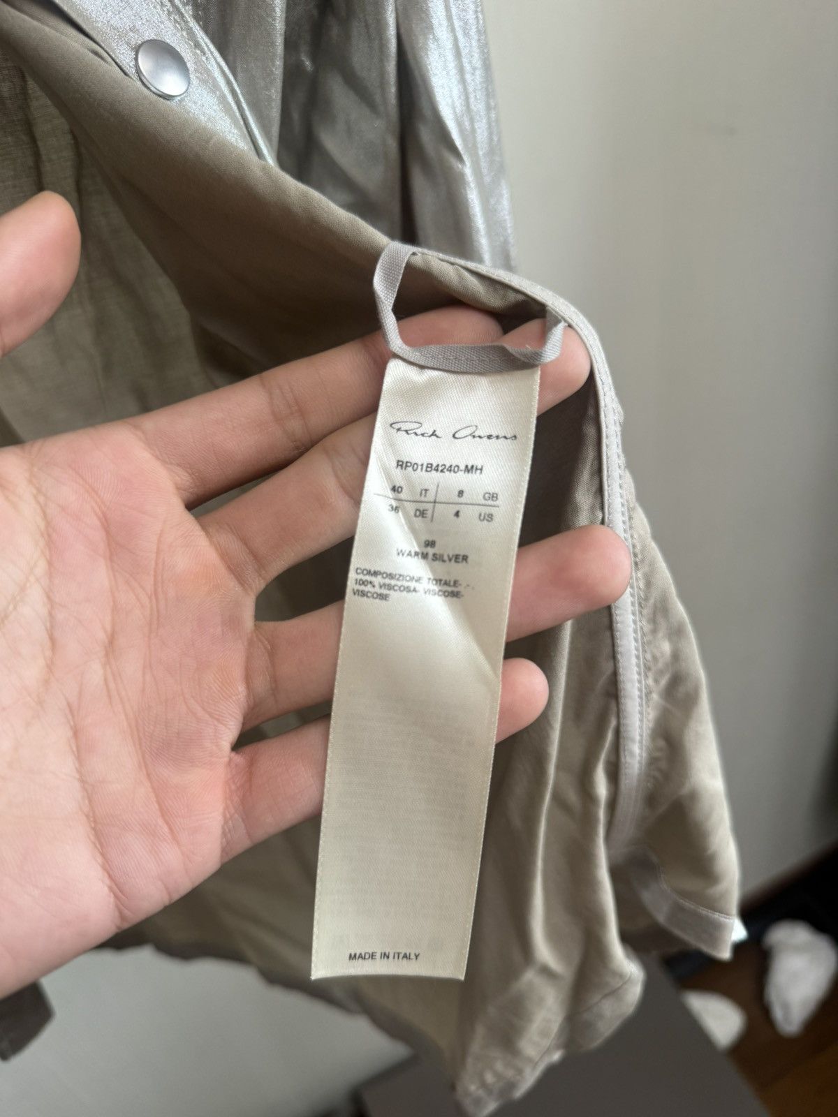 Rick Owens Rick owens jacket Size US S / EU 44-46 / 1 - 6 Thumbnail