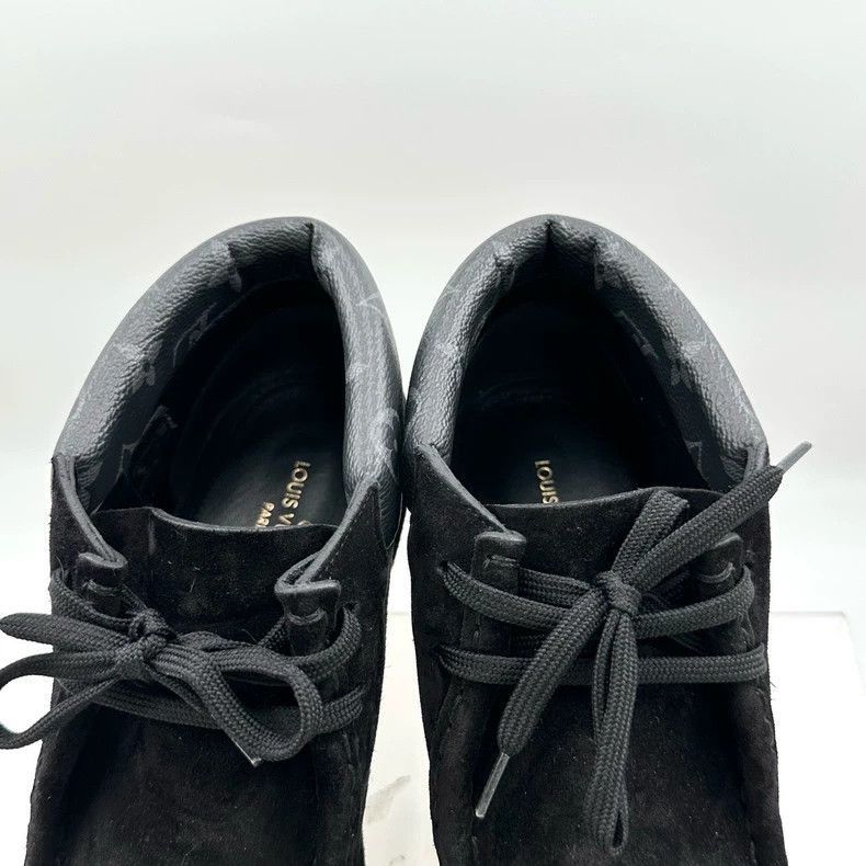 Louis Vuitton Louis Vuitton Black Suede Casual Shoes -2505 Size US 8 / EU 41 - 5 Thumbnail