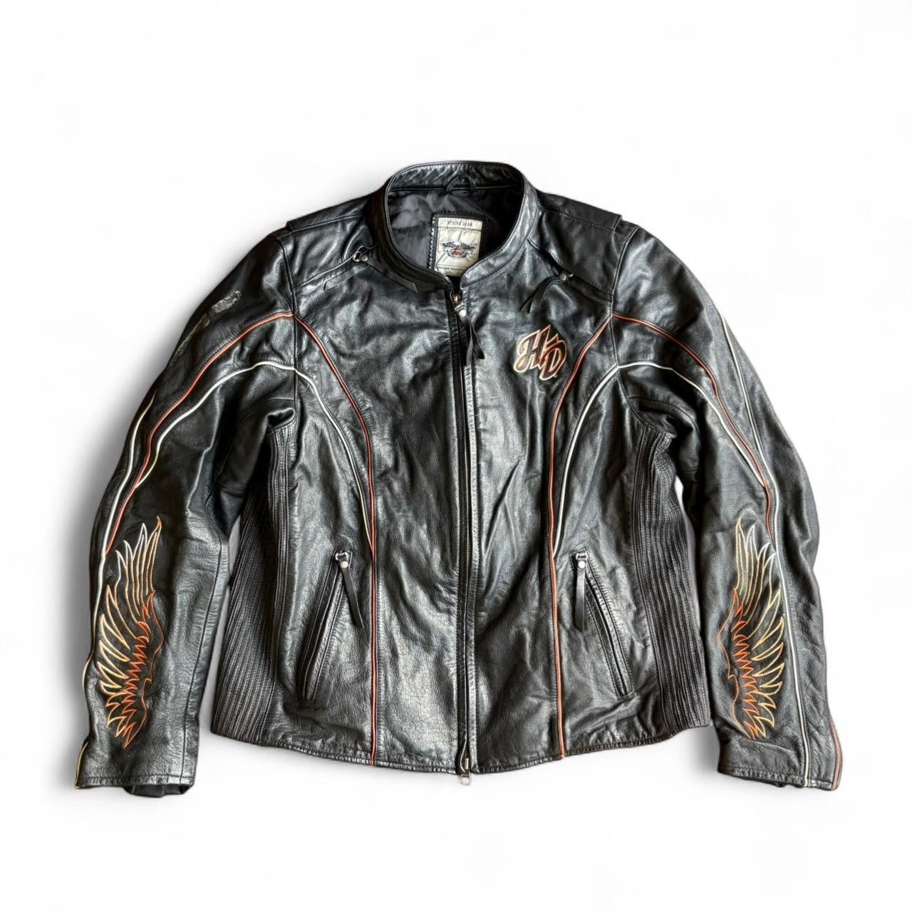 Harley Davidson Y2K 2011 Harley Davidson Leather Jacket Size XL / US 12-14 / IT 48-50 - 1 Thumbnail