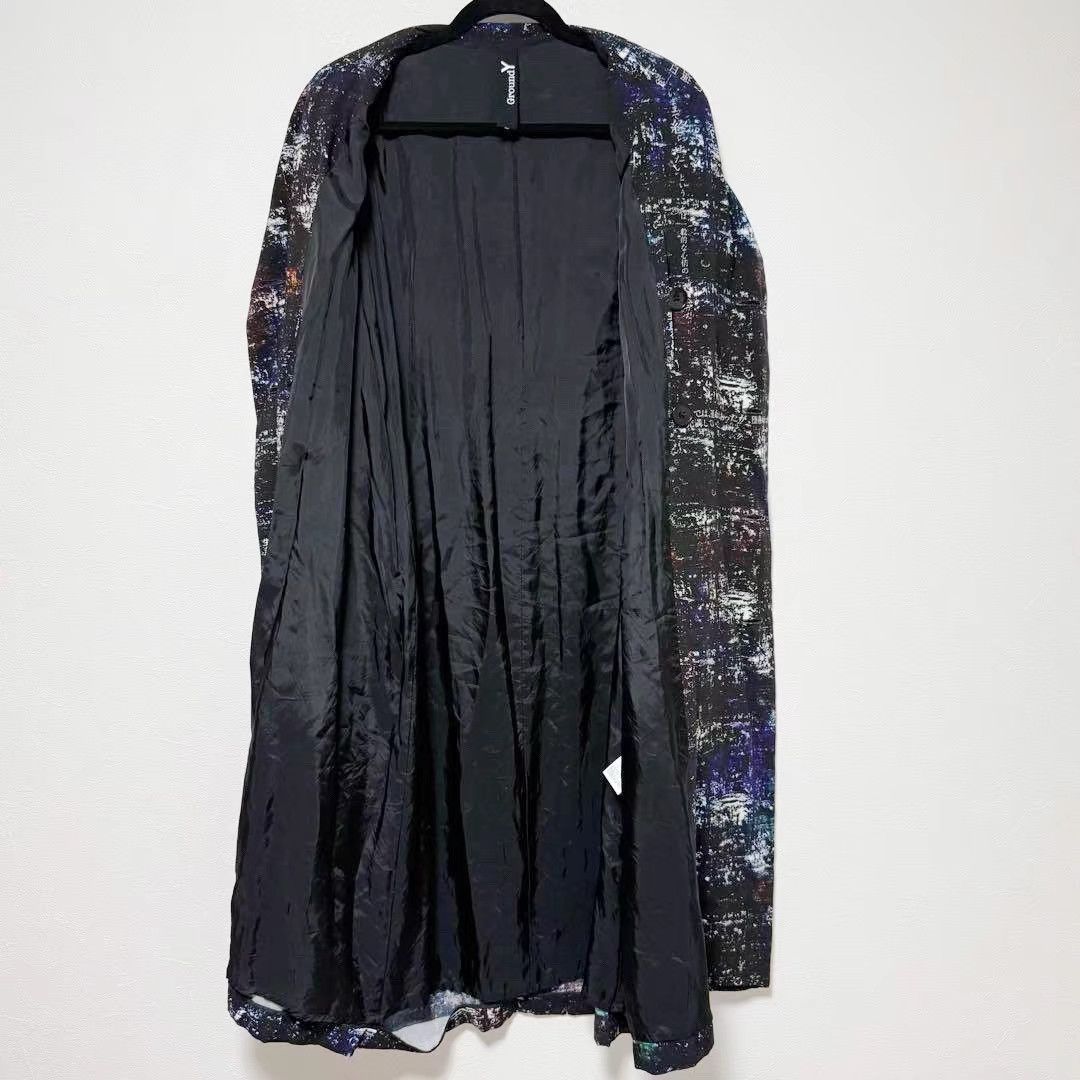 Yohji Yamamoto Yohji Yamamoto GroundY 22SS Literary Master Trench Coat K11 Size US L / EU 52-54 / 3 - 3 Thumbnail