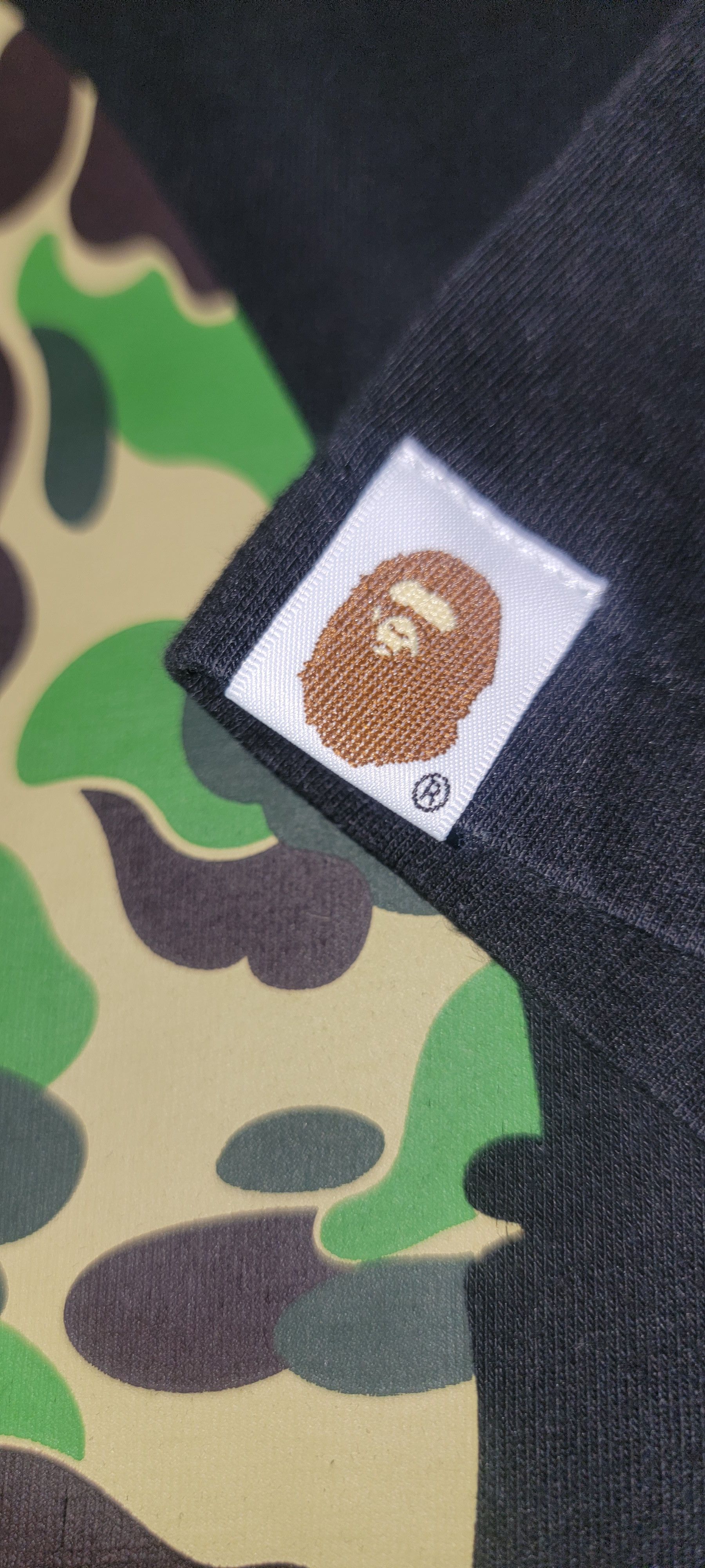 Bape Bape ABC Green Camo Big Ape Head Tee Size US XL / EU 56 / 4 - 6 Thumbnail