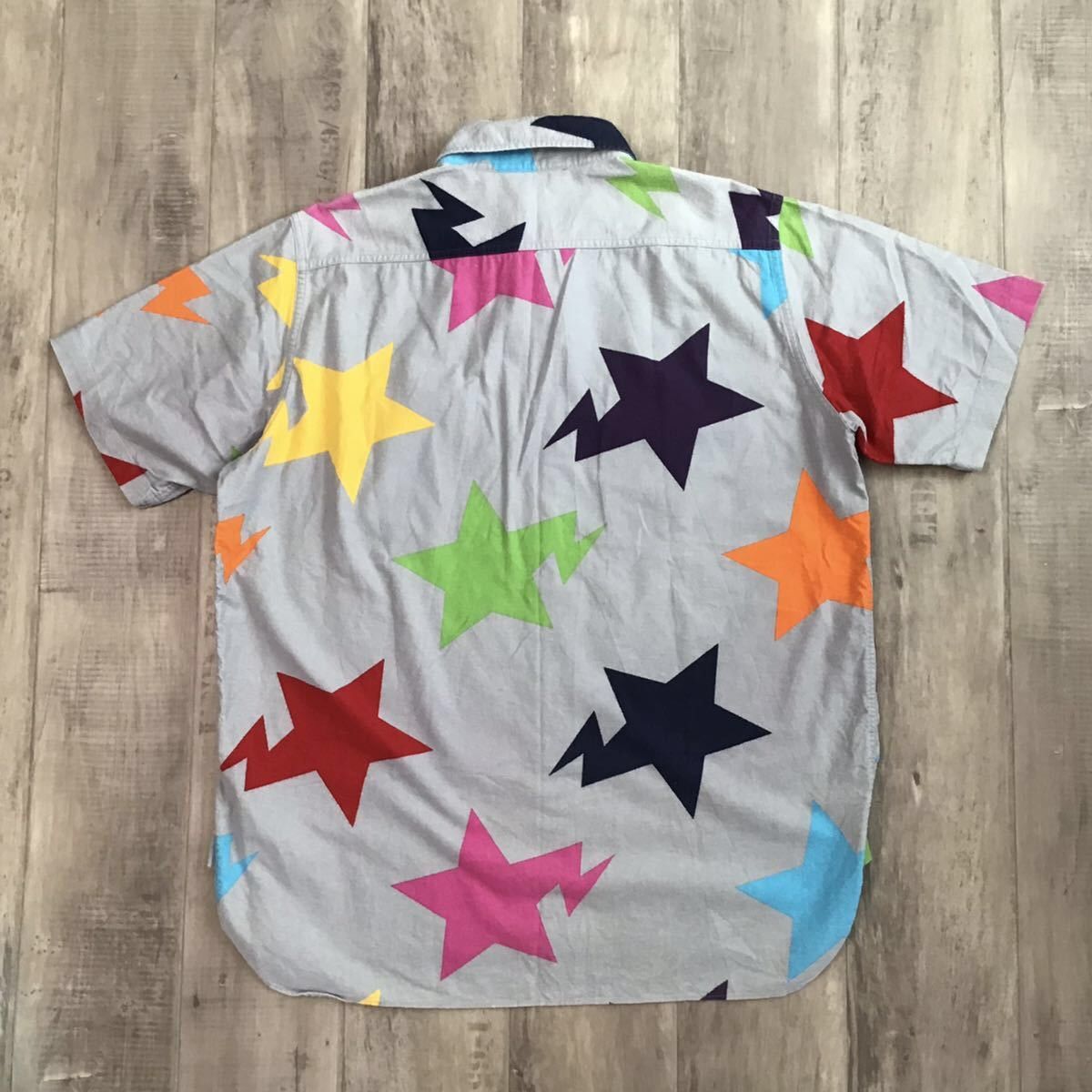 Bape × Nigo BAPE STA Shirt multi color a bathing ape star BAPESTA NIGO Size US XL / EU 56 / 4 - 2 Thumbnail