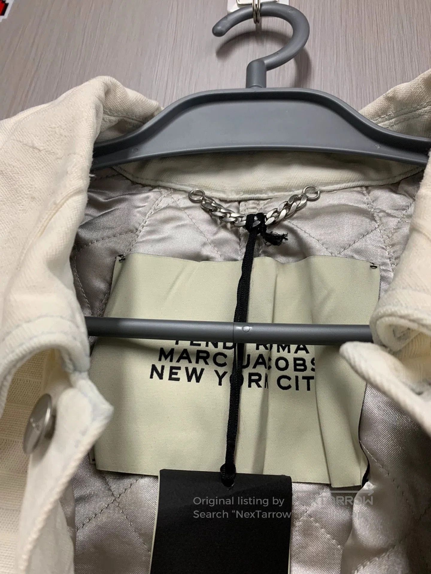 Fendi stylish beige cropped denim jacket. Size US M / EU 48-50 / 2 - 2 Thumbnail