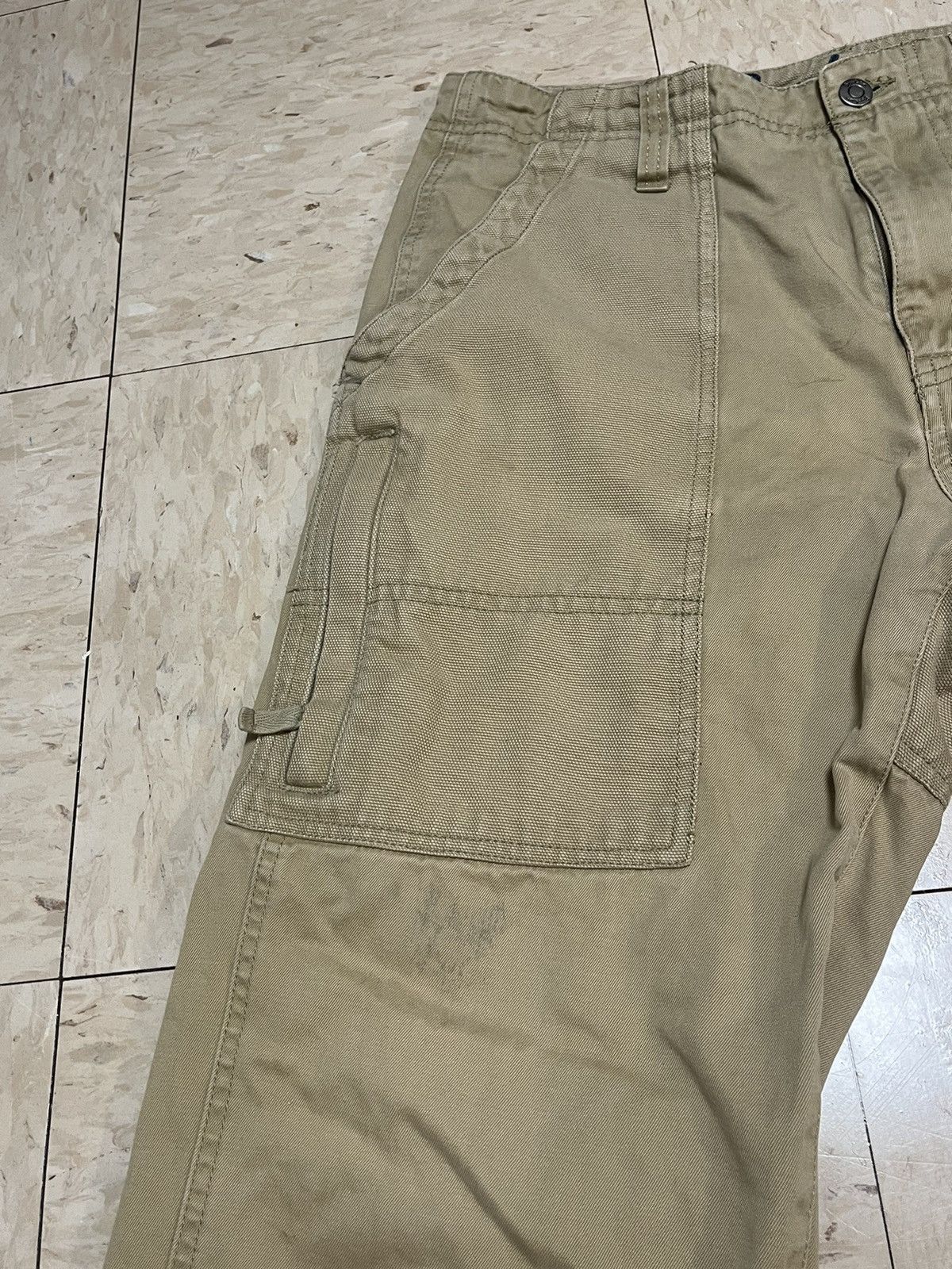 Boden Vintage Boden Khaki Cargo Pants Size US 32 / EU 48 - 4 Thumbnail