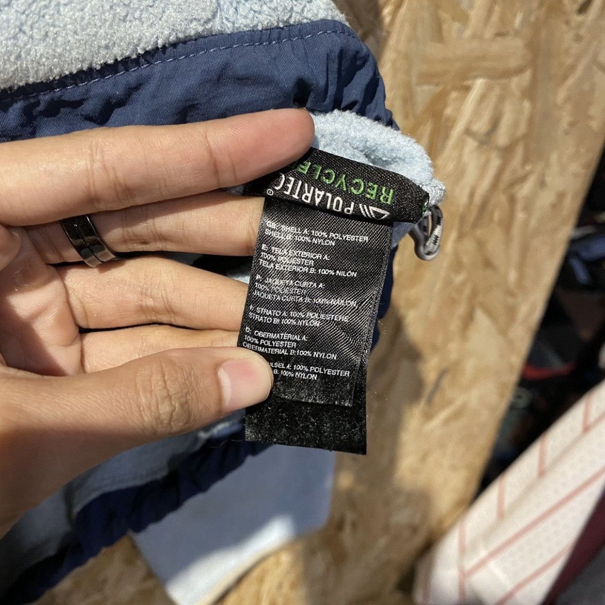 The North Face × Vintage Vintage the North Face Denali Jacket baby blue womens medium Size M / US 6-8 / IT 42-44 - 13 Thumbnail