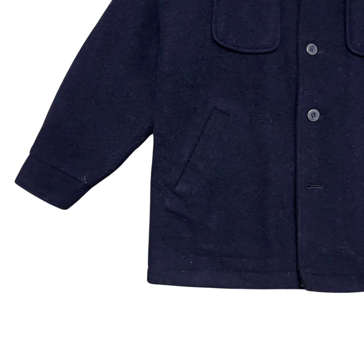 The Real McCoy's Vintage Mccoy Casual Wool Jacket Sherpa Linning Size US L / EU 52-54 / 3 - 4 Thumbnail