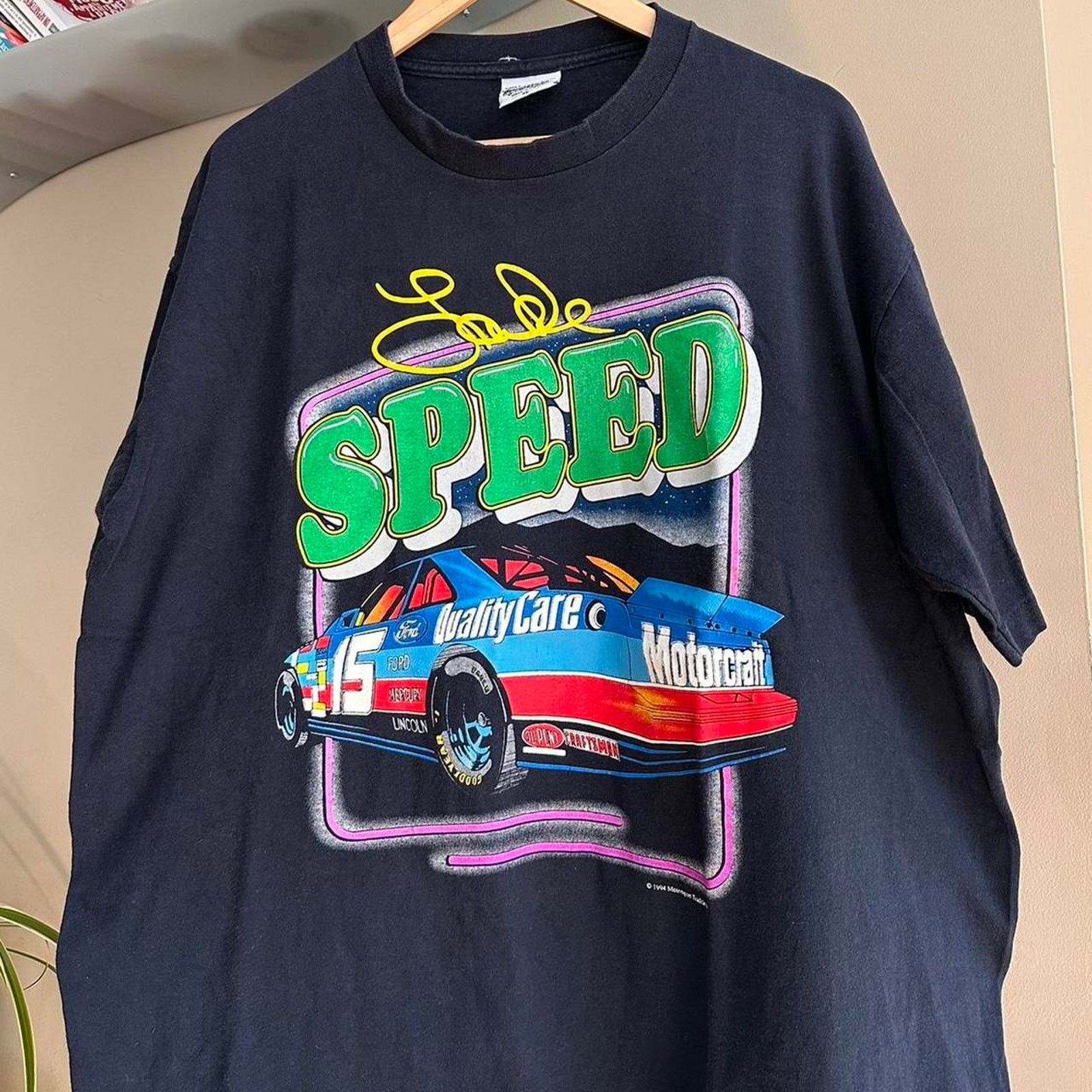 NASCAR × Vintage Vintage 1994 NASCAR Shirt Size US XL / EU 56 / 4 - 2 Thumbnail