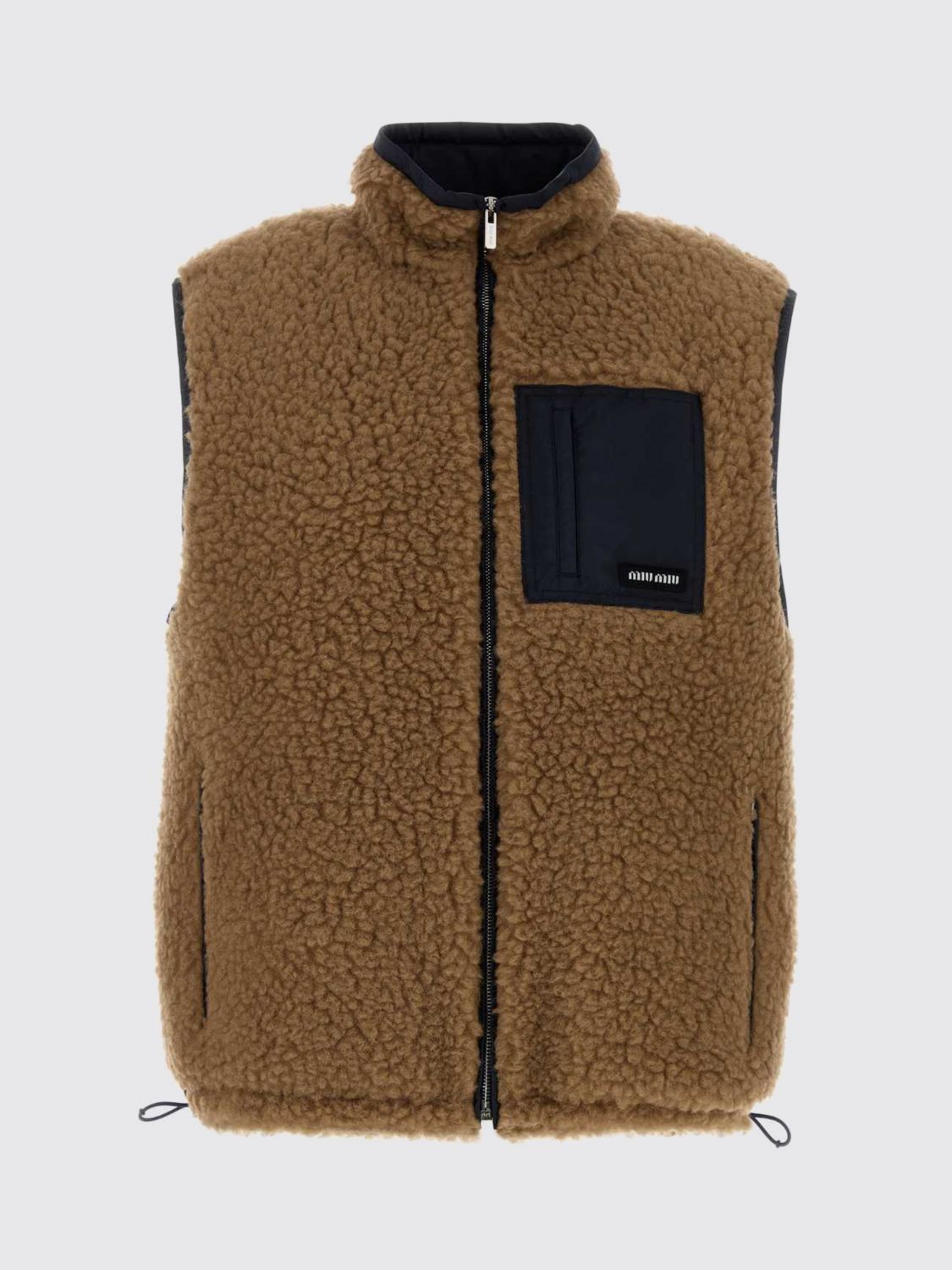 Miu Miu Miu Miu Waistcoat Woman Camel Size XS / US 0-2 / IT 36-38 - 1 Preview