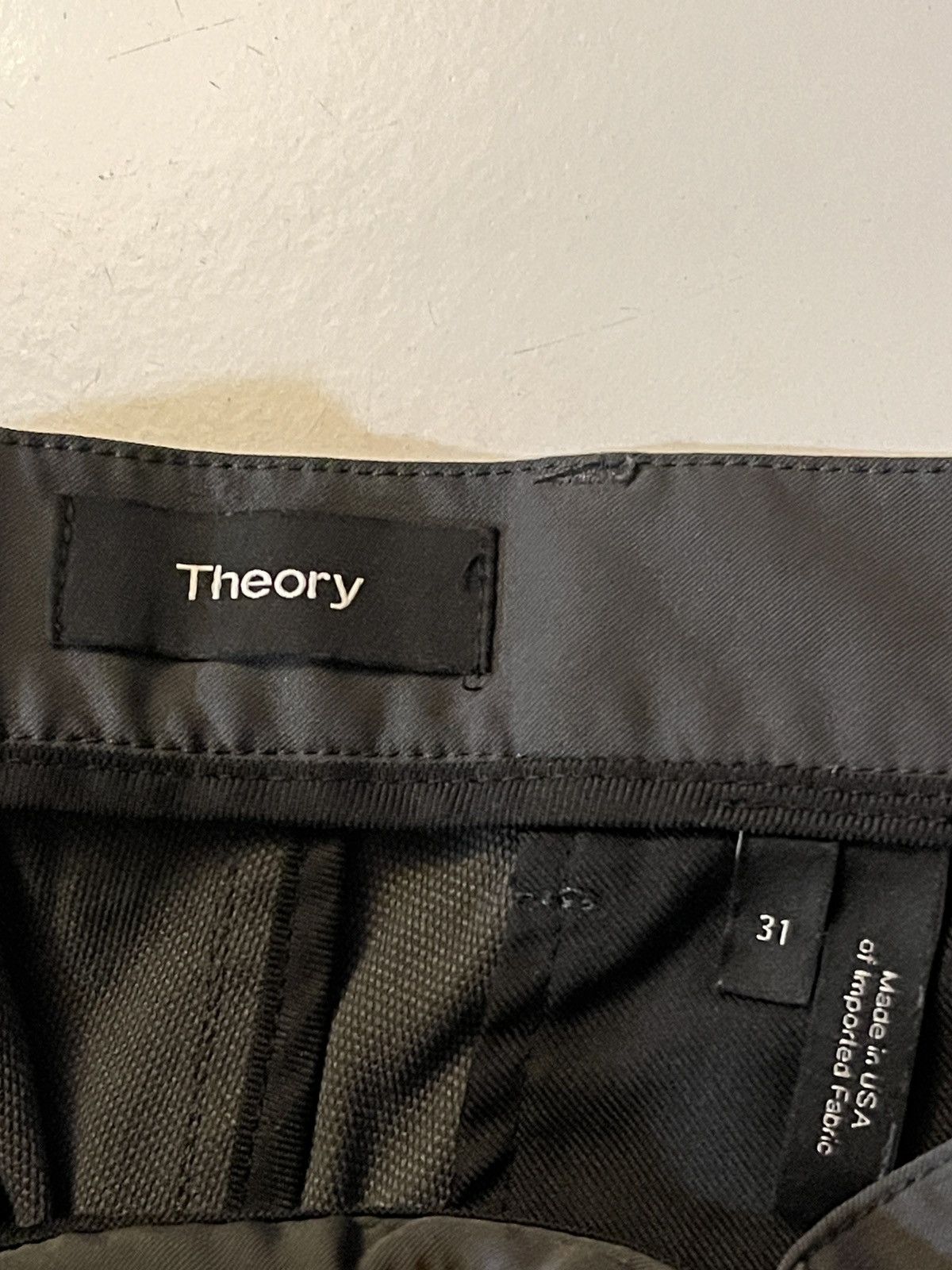 Theory Theory Men’s 31 Gray Zaine SW Neoteric Stretch Chino Pants Size US 31 - 3 Thumbnail