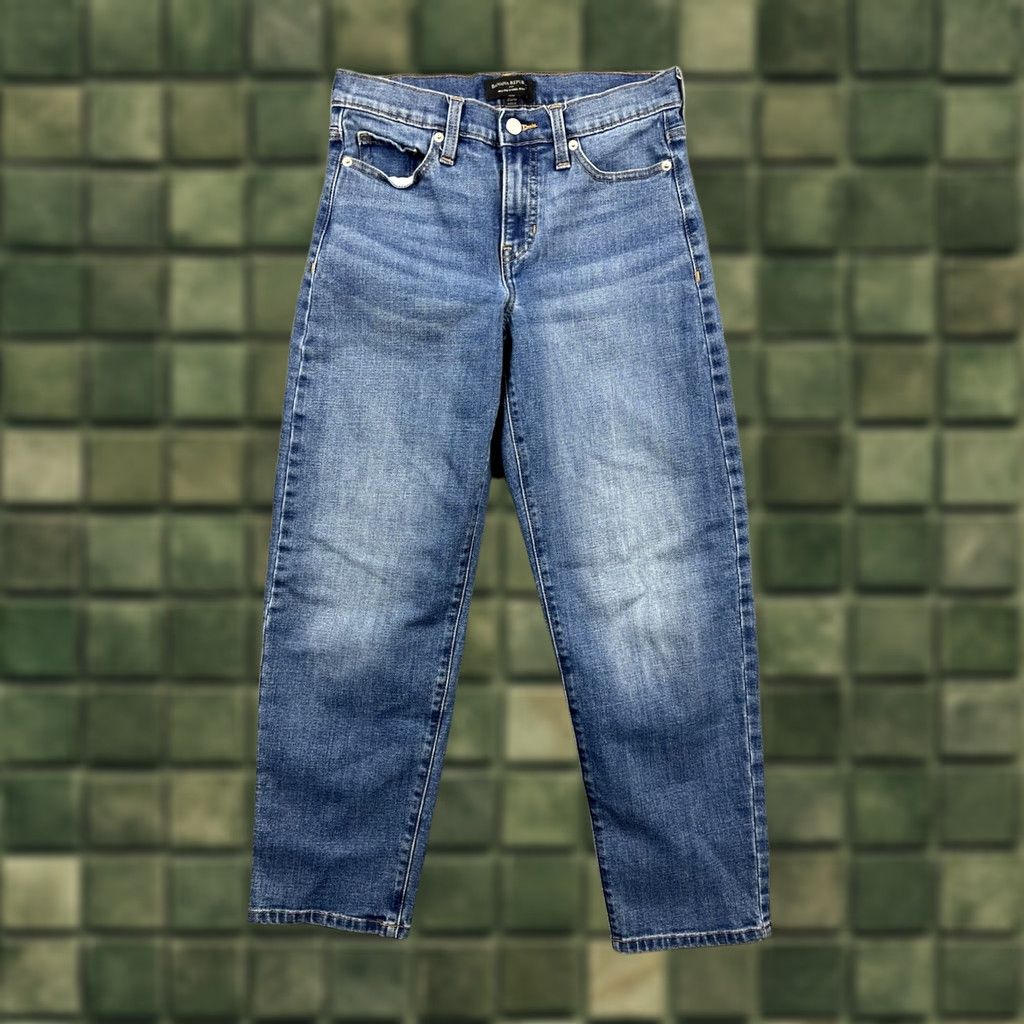 Banana Republic Banana Republic Jeans Women's High Rise Baggy Fit Barrel Leg Comfort 25 Blue Denim 5-Pocket City 26in Inseam Womens Size 25" / US 0 / IT 36 - 1 Thumbnail