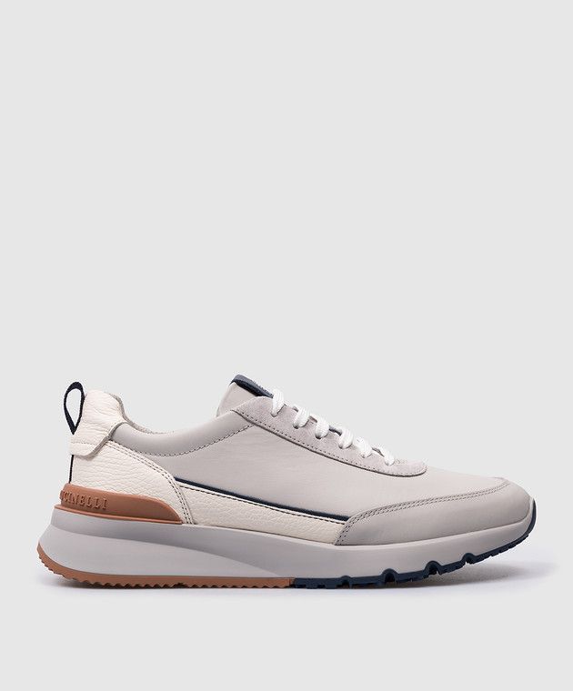 Brunello Cucinelli o1la1rc1a0325 Sneakers in Grey Size US 12 / EU 45 - 2 Thumbnail