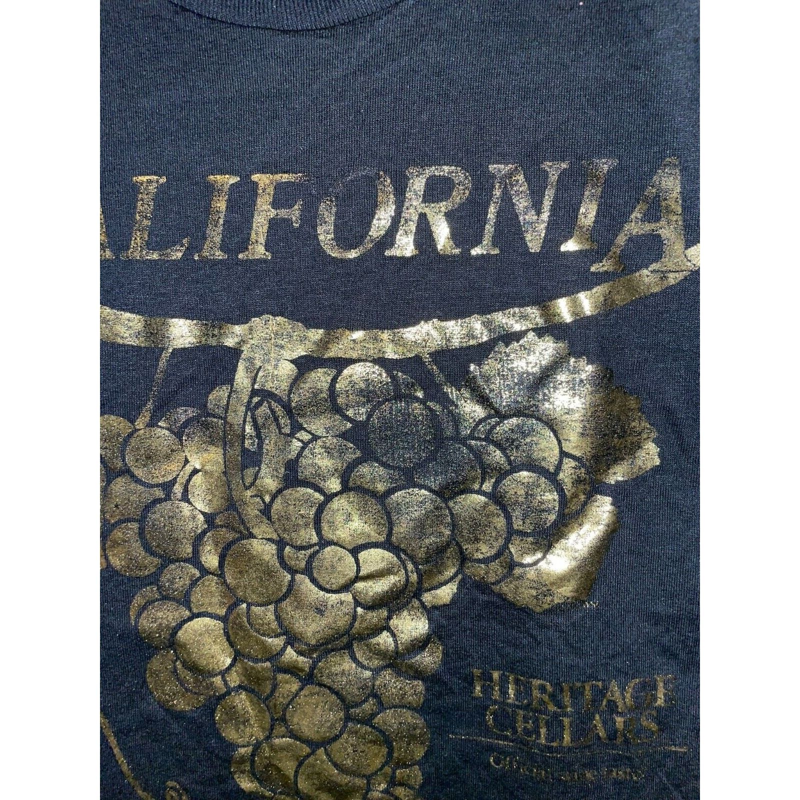Jerzees Vintage California Test Print Lake Tahoe Black M Shirt VTG Size US M / EU 48-50 / 2 - 3 Thumbnail