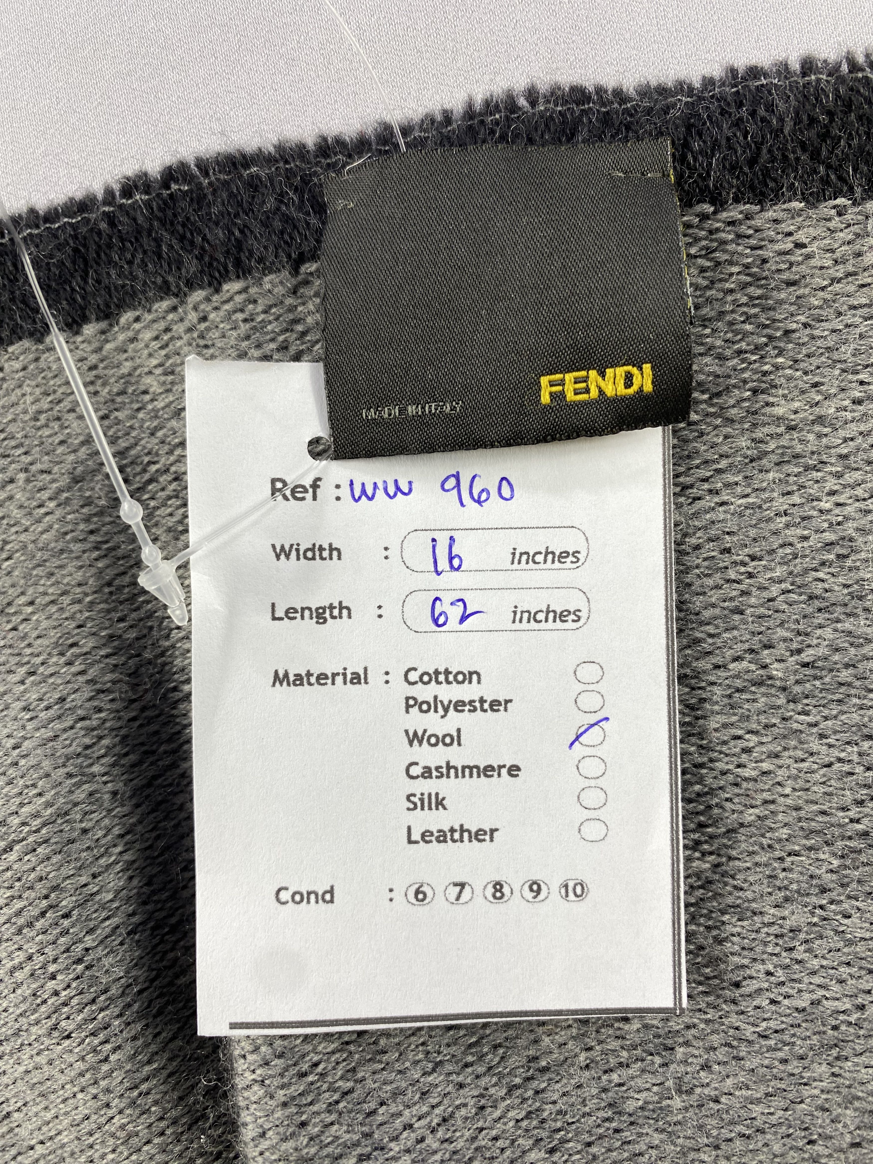 Fendi × Vintage Fendi Scarf / Muffler / Neckwear Size ONE SIZE - 7 Thumbnail