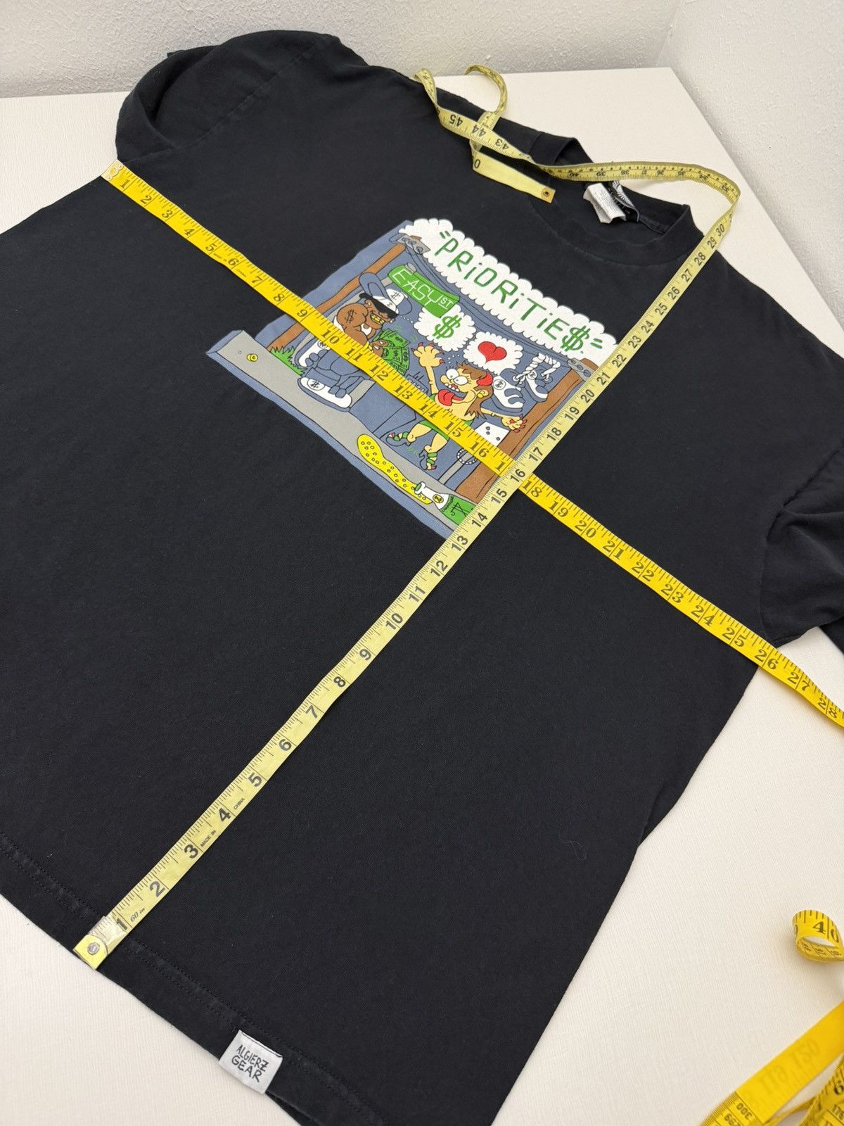 Vintage Vintage Algierz Rare “Prioritie$” Hip Hop Streetwear XXL Size US XXL / EU 58 / 5 - 7 Thumbnail
