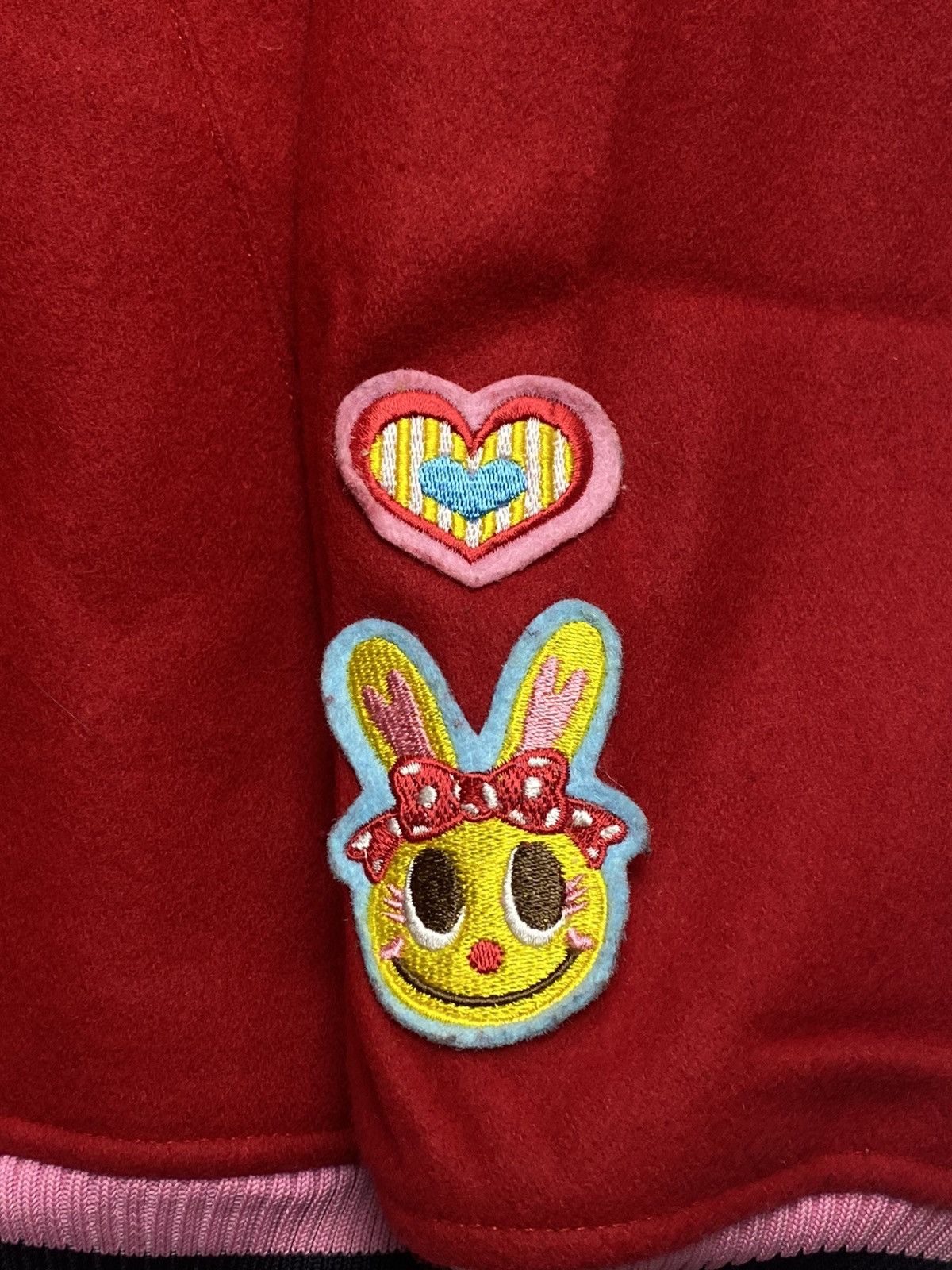 Angel Blue 2000s K.L.C - Mini Patch Wool Hoodie Jacket Size US M / EU 48-50 / 2 - 9 Thumbnail