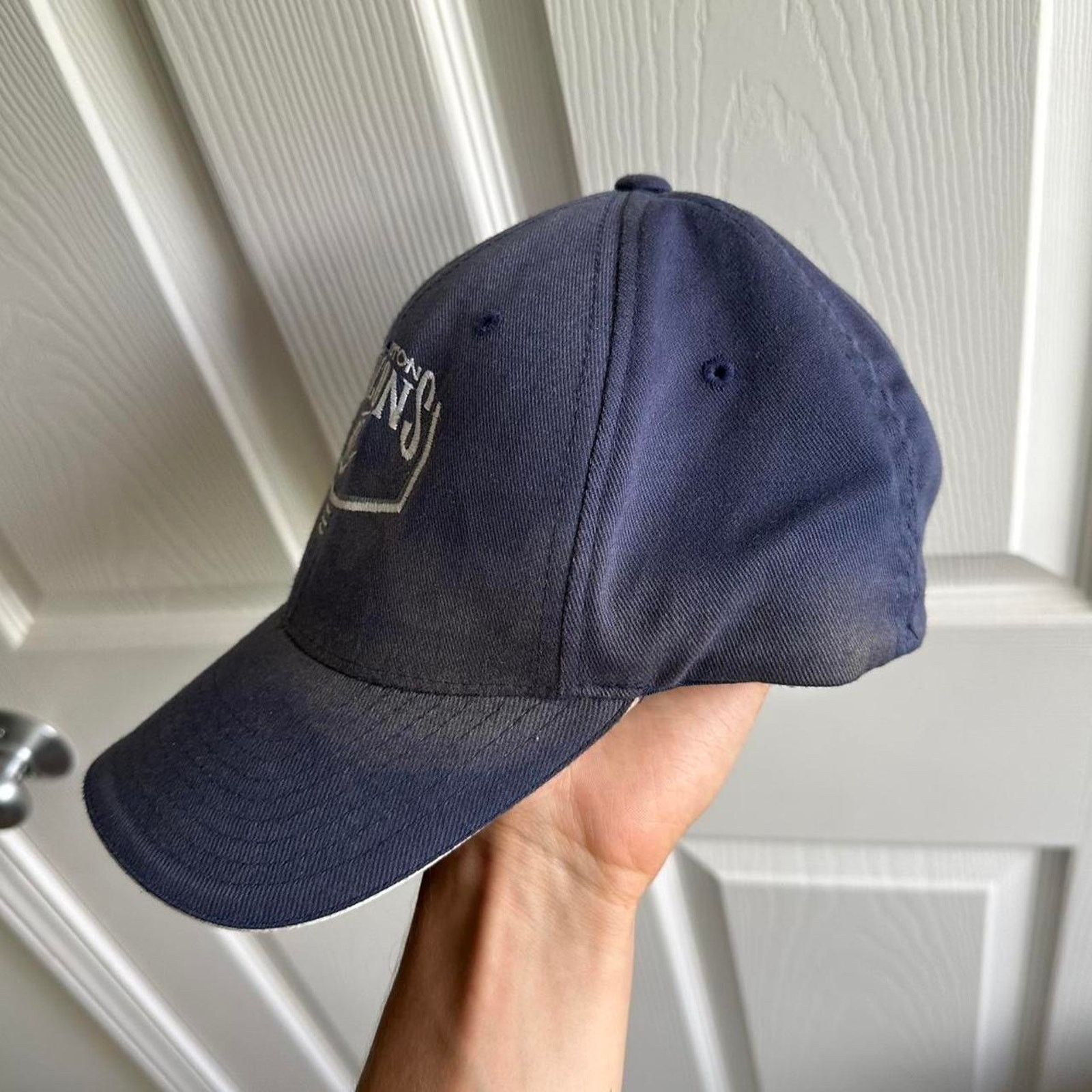 Vintage Vintage 00s Y2K Varsity Faded Flex Fitted Baseball Hat Size ONE SIZE - 7 Thumbnail