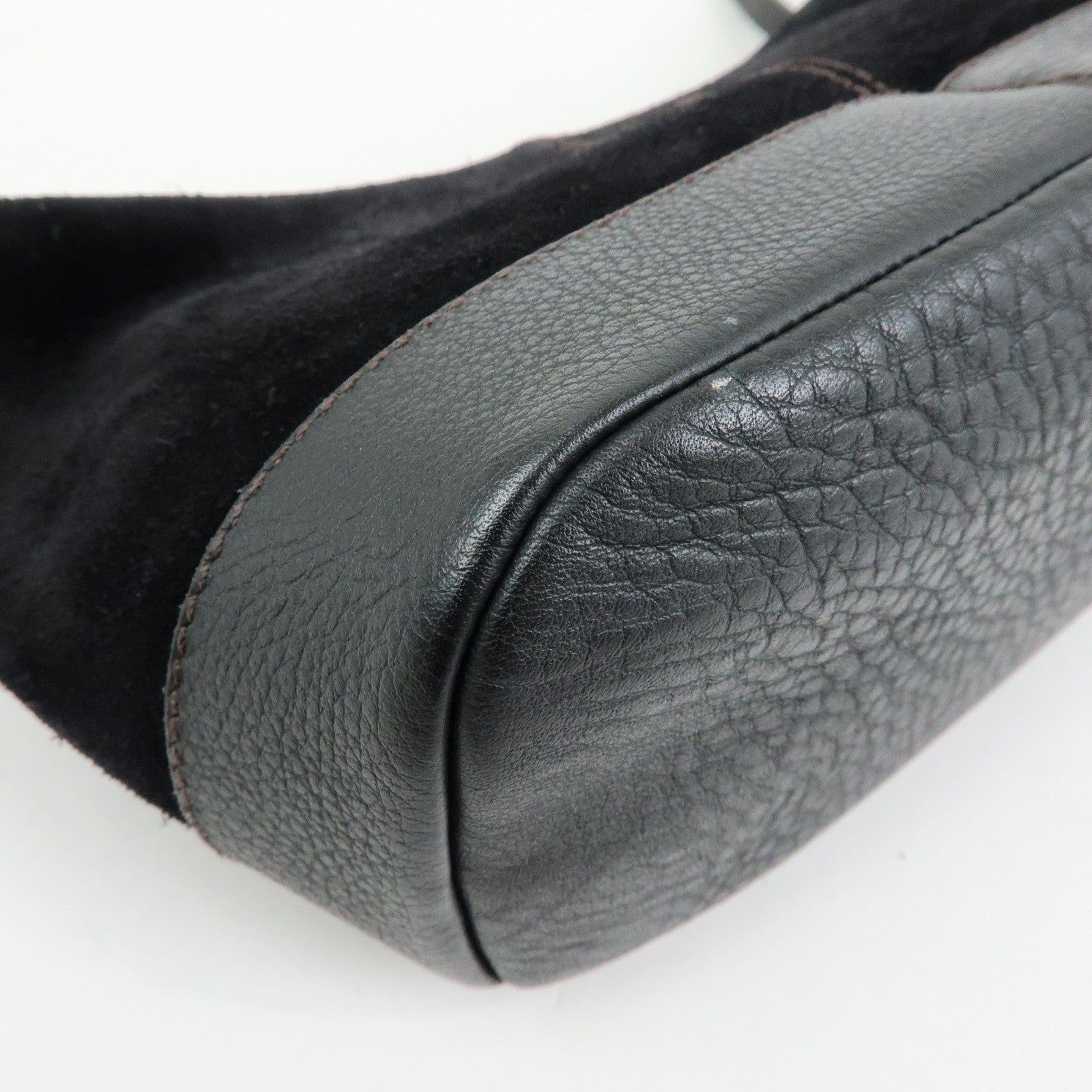 Miu Miu Miu Miu Suede Shoulder Bag Black Size ONE SIZE - 13 Thumbnail