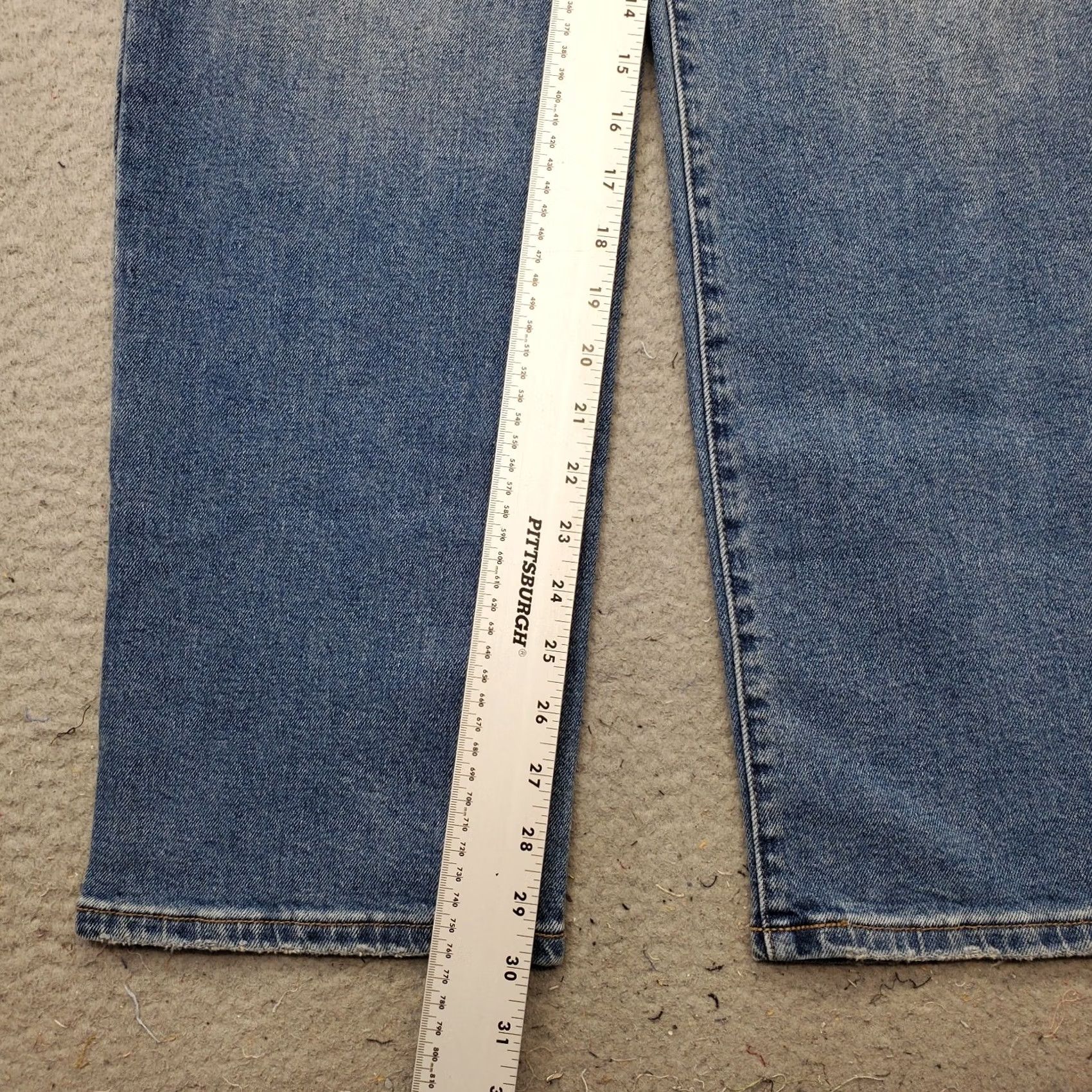 Gloria Vanderbilt Gloria Vanderbilt Jeans Womens 6 Blue Denim Medium Wash Stretch Straight Leg Shirt Size 28" / US 6 / IT 42 - 5 Thumbnail