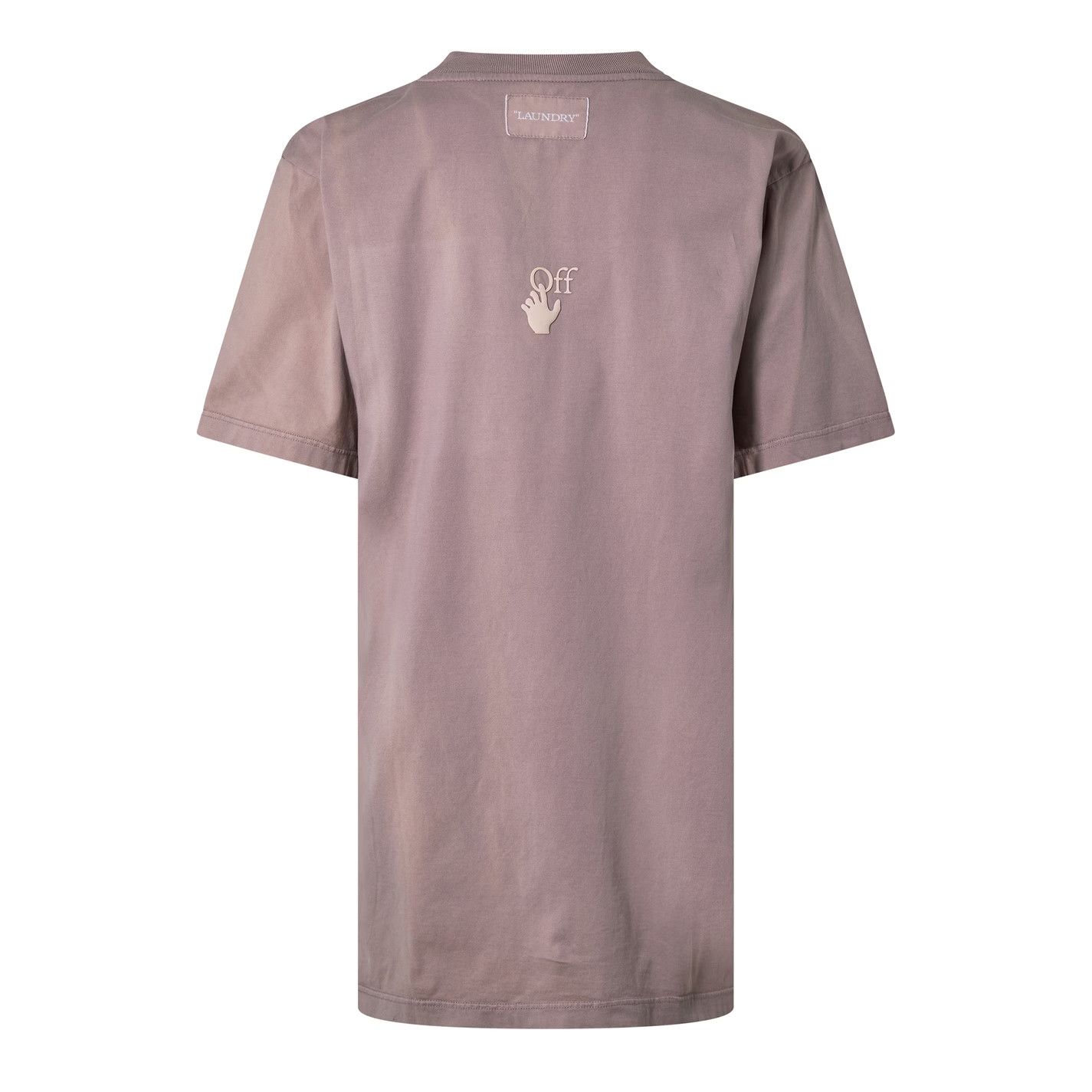 Off-White o1g2r1mq1224 T Shirt in Dark Nude Size S / US 4 / IT 40 - 2 Thumbnail
